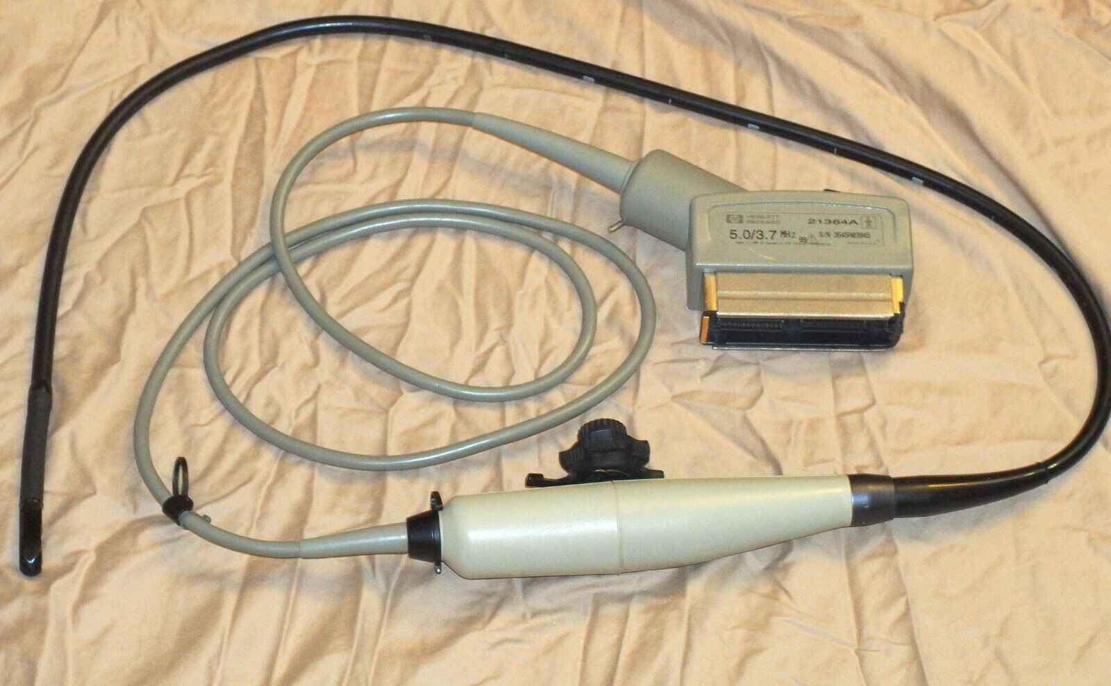 HP #21364A Transesophageal Ultrasound Transducer Probe 5.0/3.7MHz USA DIAGNOSTIC ULTRASOUND MACHINES FOR SALE