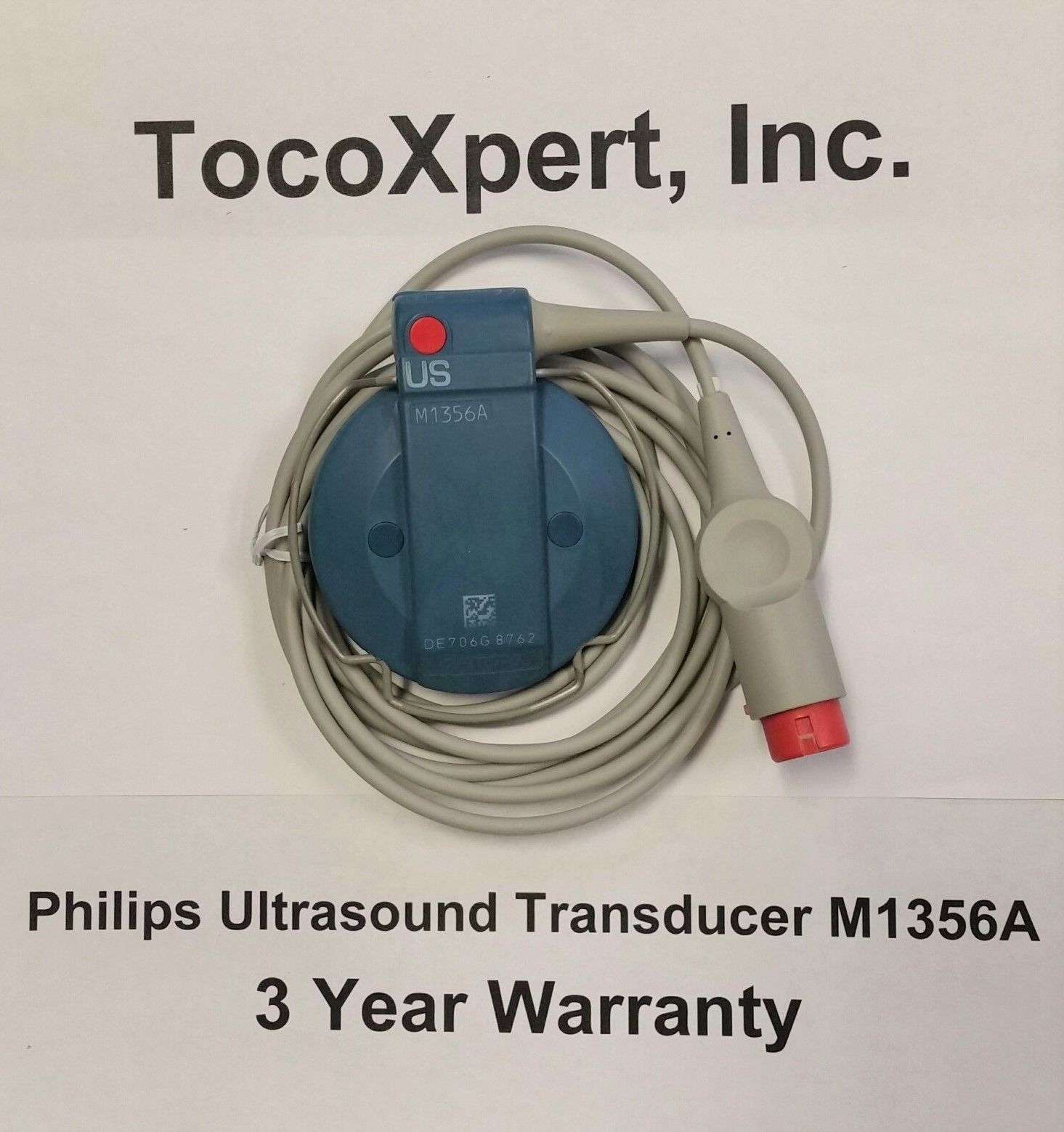 HP Philips M1356A Ultrasound Transducer 249 LIFETIME Warranty! 100