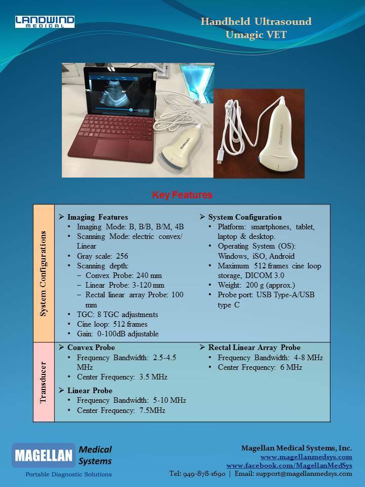 NEW Handheld Veterinary Ultrasound Scanner (probe only) DIAGNOSTIC ULTRASOUND MACHINES FOR SALE