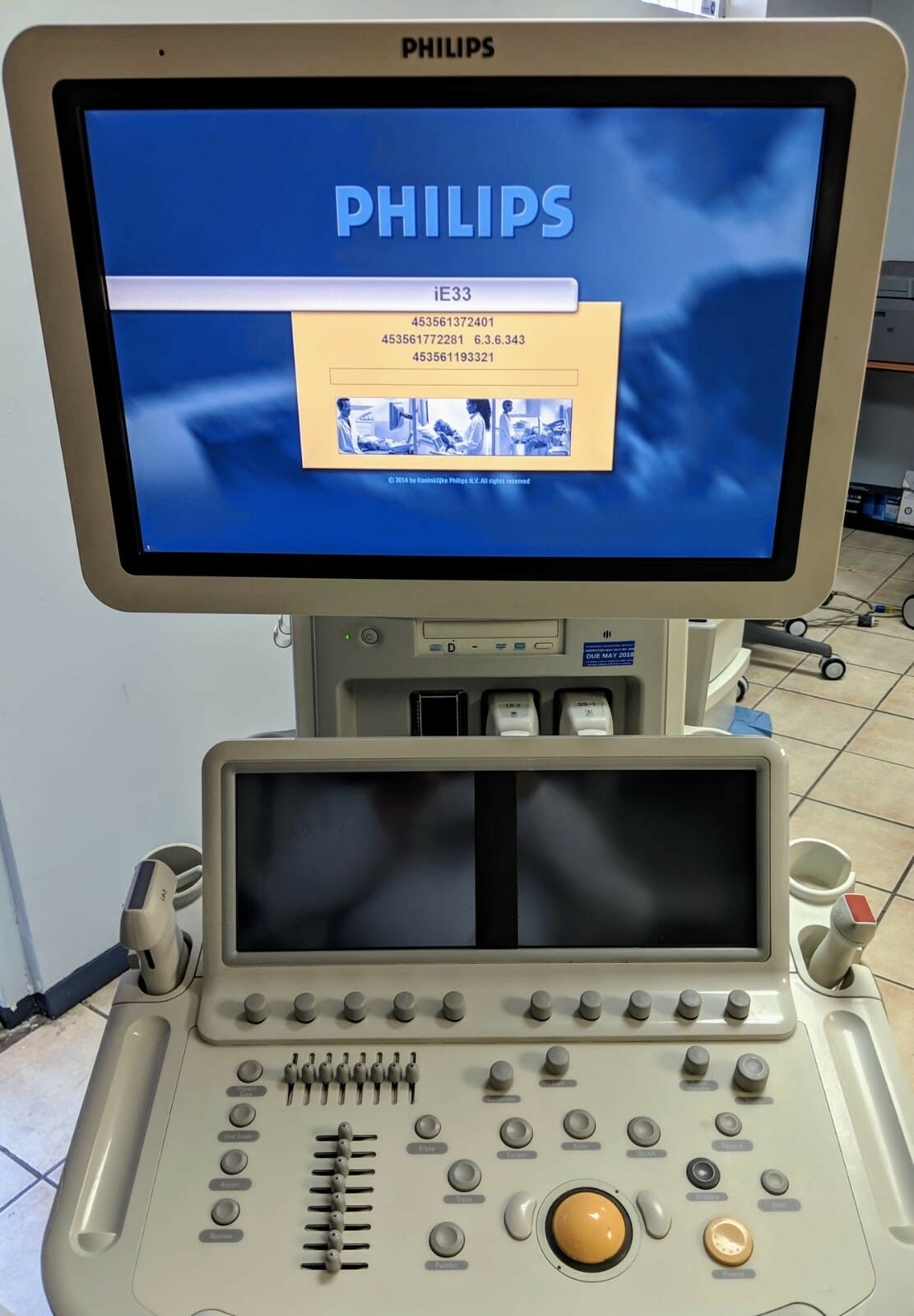PHILIPS iE33 Cardio Vascular Echo Probe Ultrasound Unit
