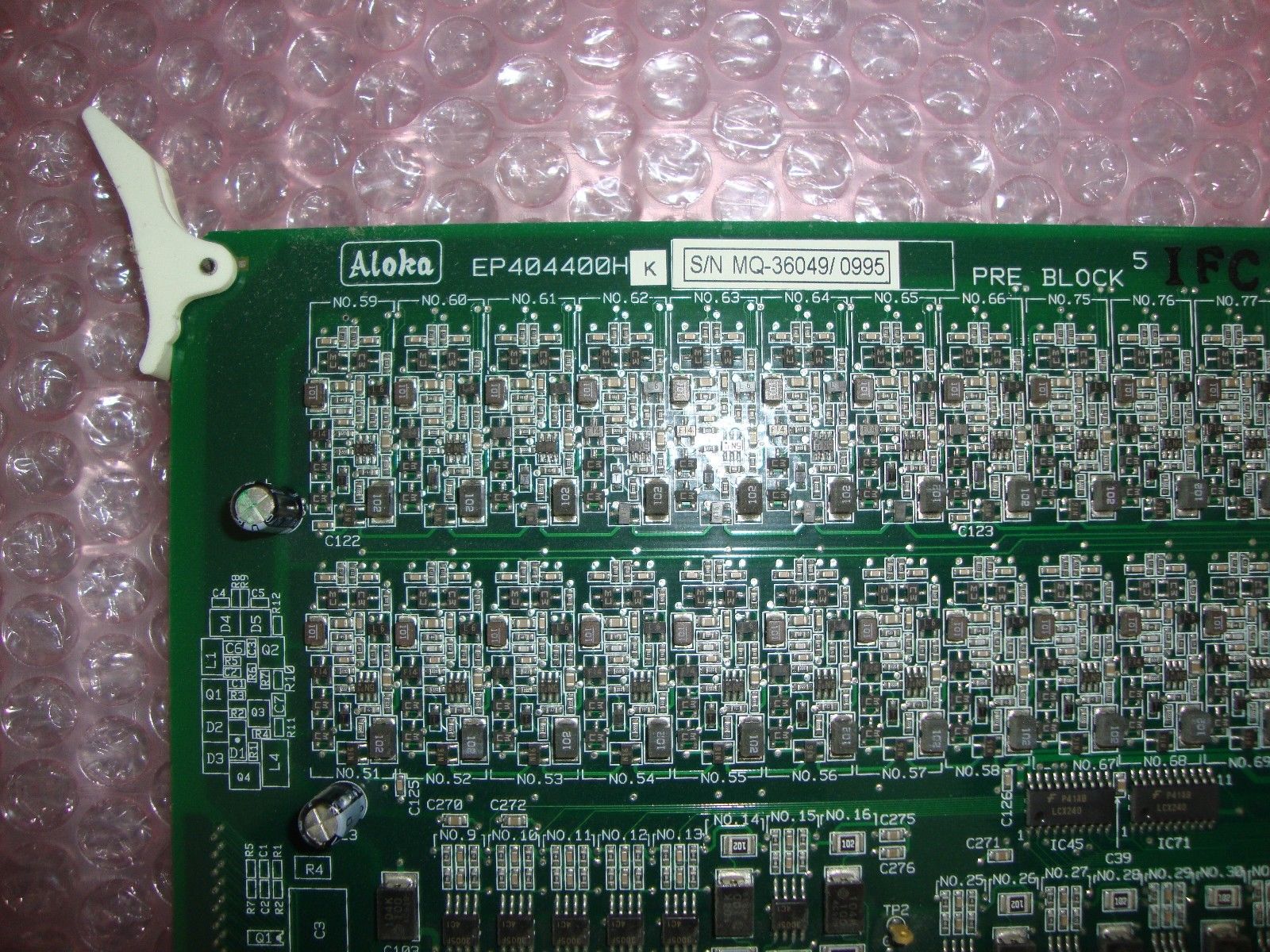 ALOKA SSD-1400 Ultrasound board EP404400hk DIAGNOSTIC ULTRASOUND MACHINES FOR SALE