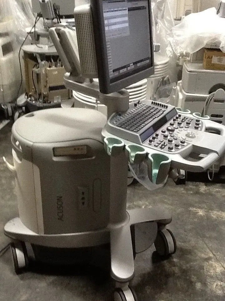 2009 2008 SIEMENS Acuson S2000 ULTRASOUND SYSTEM. NO probe. USED. WORKS FINE DIAGNOSTIC ULTRASOUND MACHINES FOR SALE