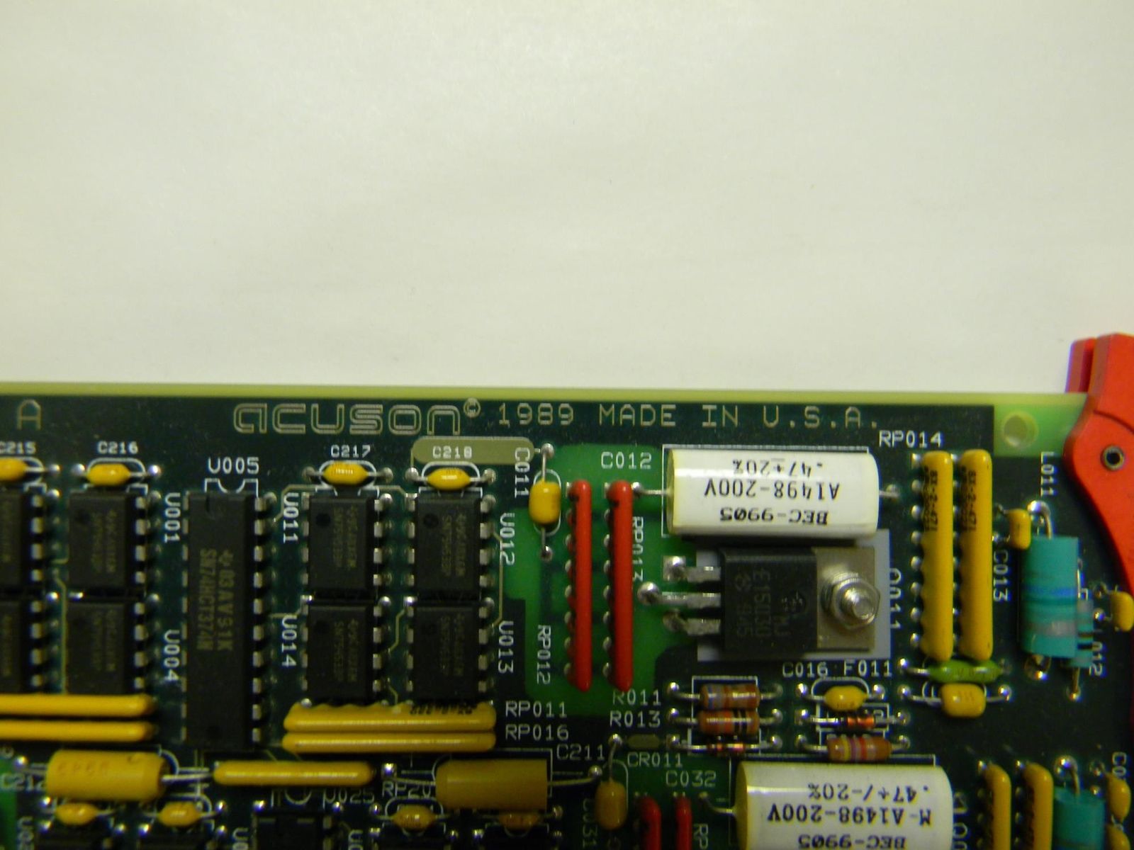 Acuson Sequoia C256 Ultrasound XMT4 Board, PN# 20992 DIAGNOSTIC ULTRASOUND MACHINES FOR SALE