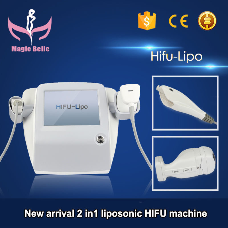 2 in1 Focused Ultrasound liposonic machine hifu machine for face body