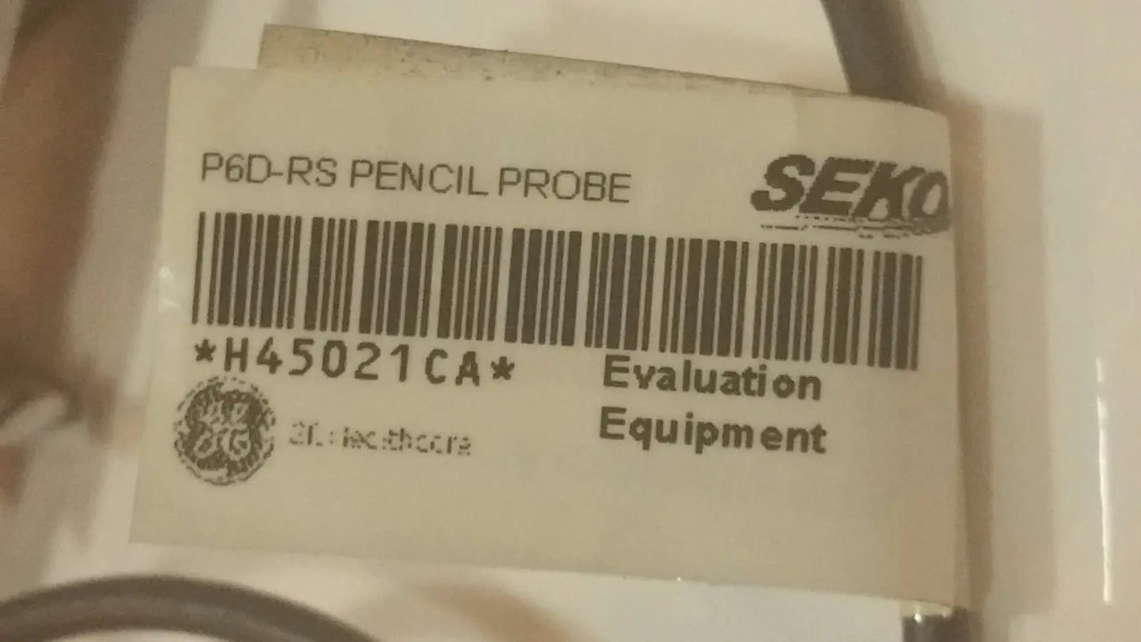 GE P6D-RS PENCIL ULTRASOUND PROBE DIAGNOSTIC ULTRASOUND MACHINES FOR SALE