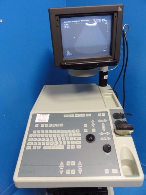 BK Medical Leopard 2001 Ultrasound W/ 8565 Convex Probe & Manual ~13544 DIAGNOSTIC ULTRASOUND MACHINES FOR SALE