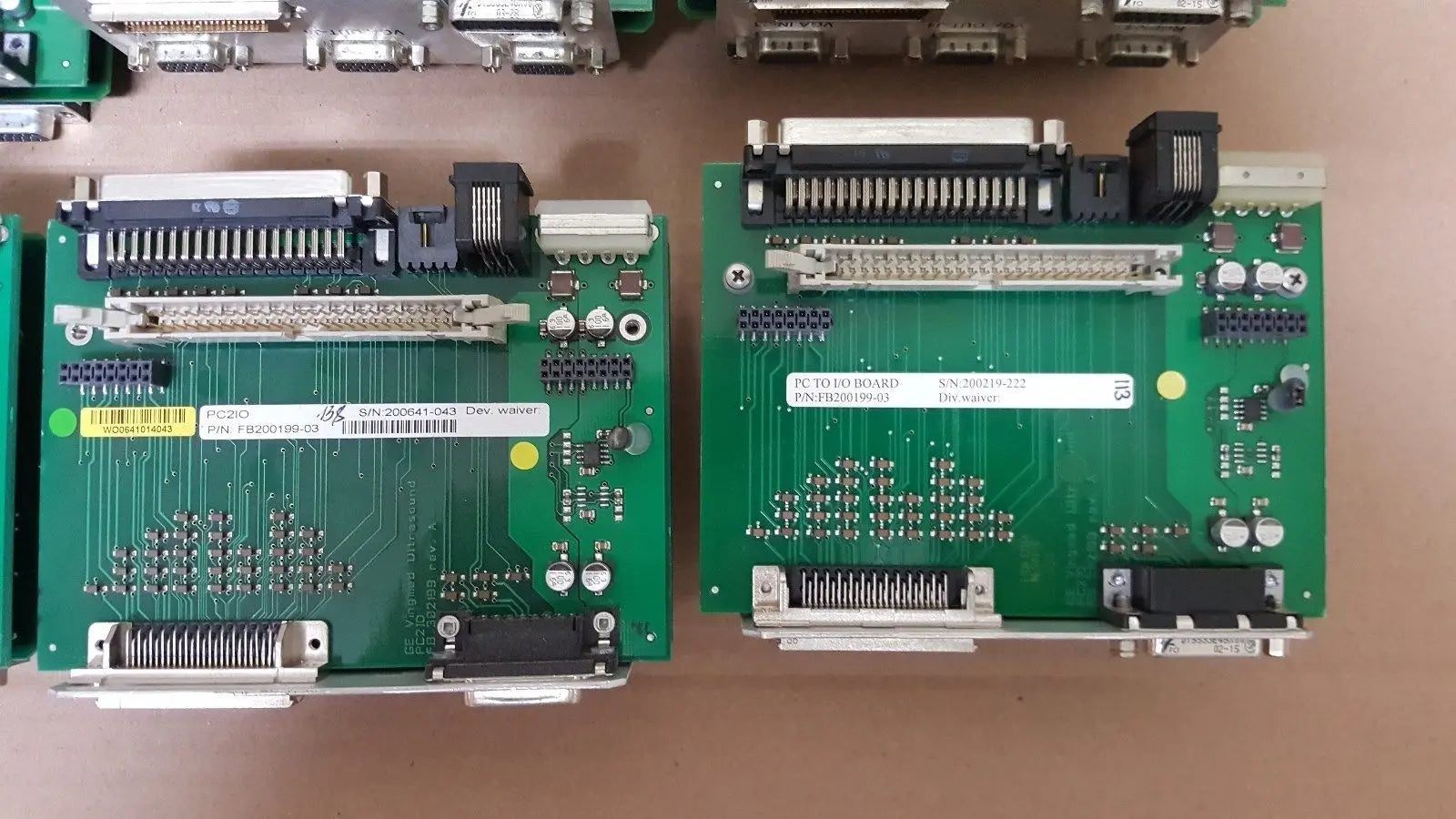 GE VINGMED ULTRASOUND FB200199-03 Lot of 9 DIAGNOSTIC ULTRASOUND MACHINES FOR SALE