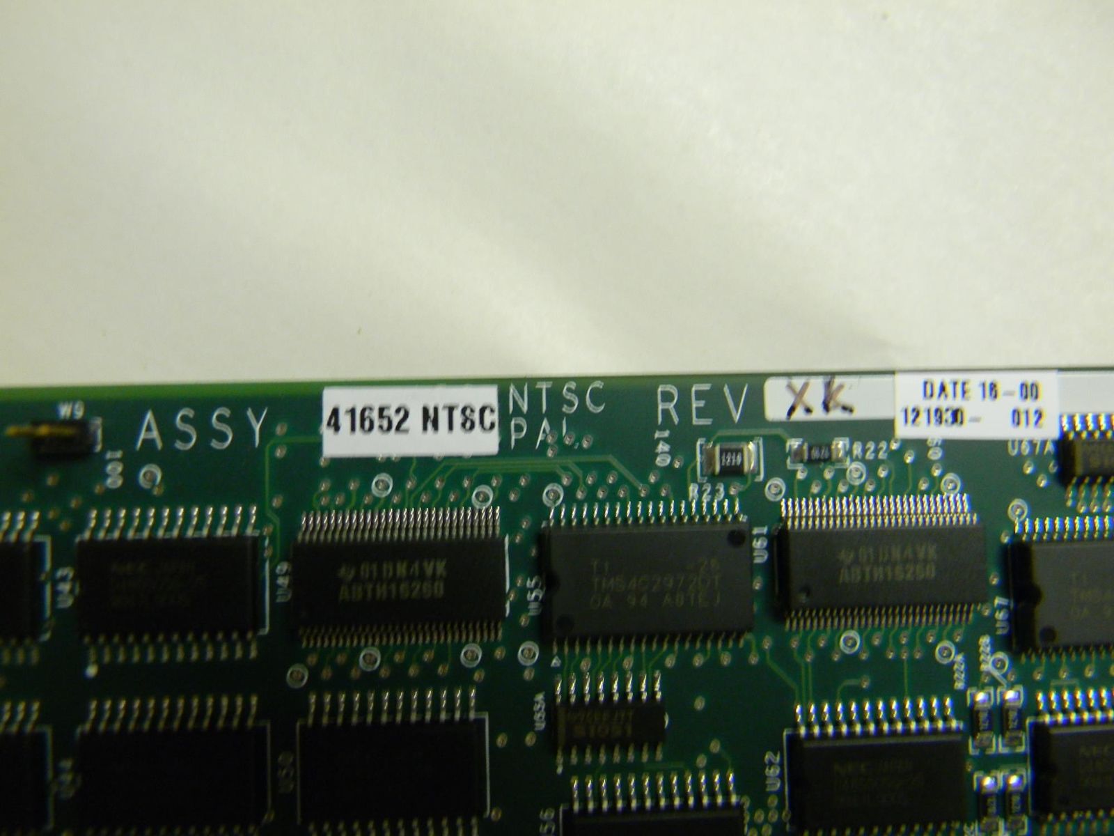 Acuson Sequoia C256 Ultrasound ASSY 41652 NTSC VPB2-N BOARD VPB2 DIAGNOSTIC ULTRASOUND MACHINES FOR SALE