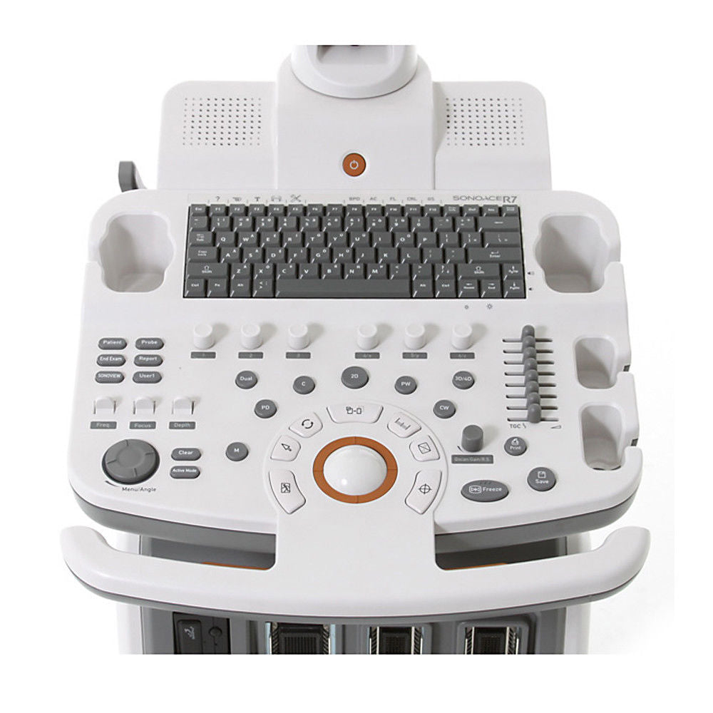 Samsung Ultrasound System - Medison SonoAce R7 Machine (+) HL5-12EDN (LINEAR) DIAGNOSTIC ULTRASOUND MACHINES FOR SALE