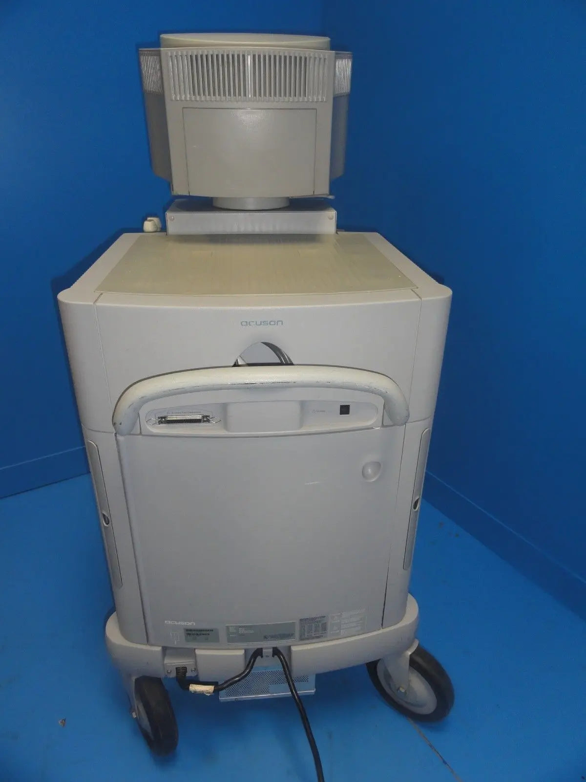 2002 Acuson Sequoia C256 Cardiac Ultrasound W/ 5V2C Probe Printer & VCR (6066) DIAGNOSTIC ULTRASOUND MACHINES FOR SALE