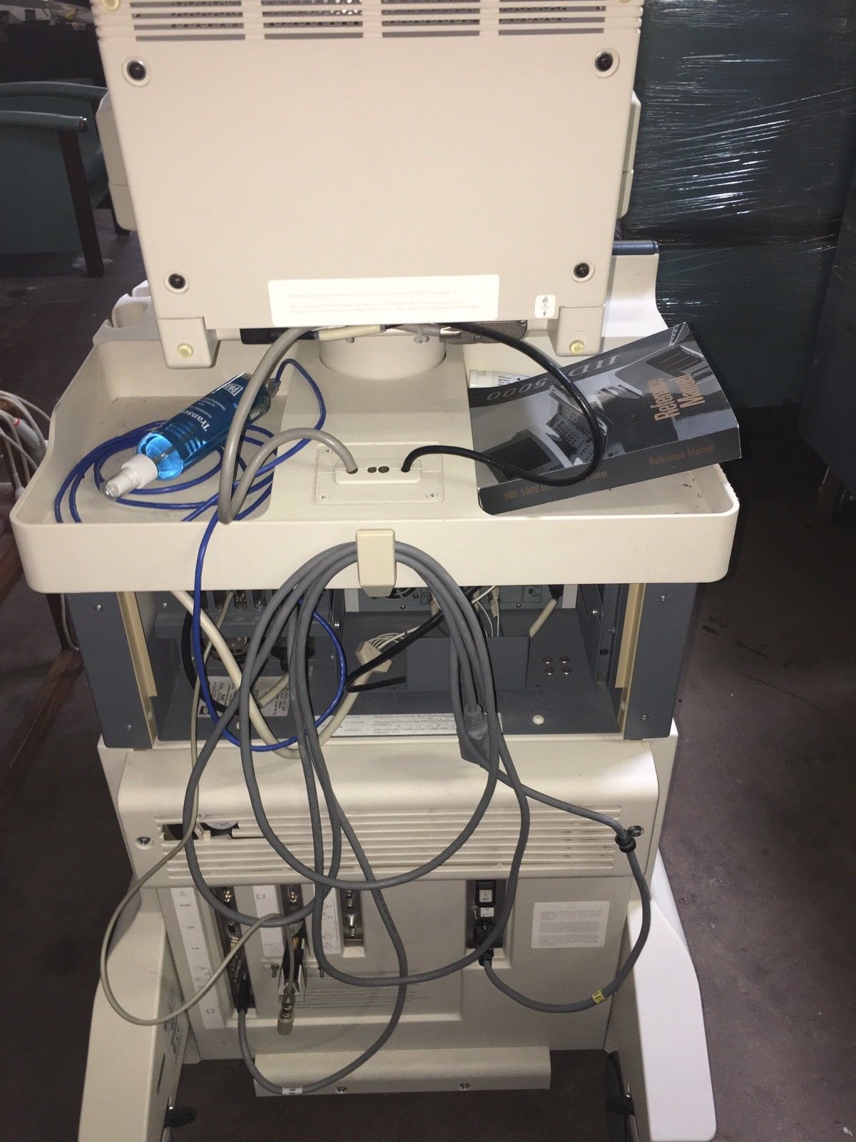 vertical image of ultrasound