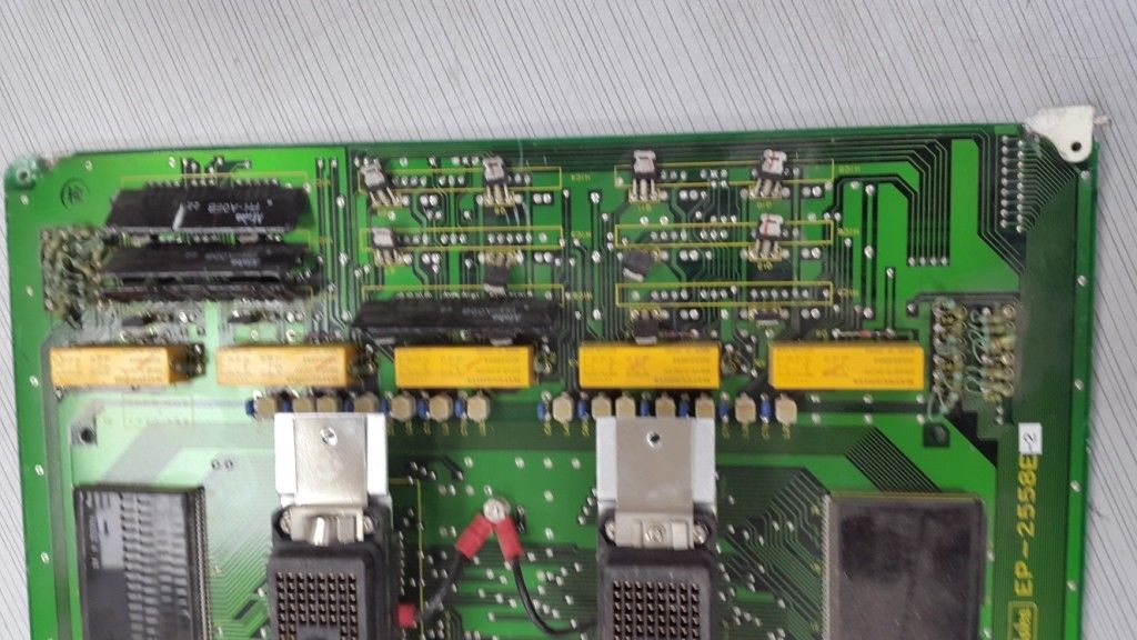 ALOKA medical ultrasound probes interface board EP-2558E-2 for parts or repair DIAGNOSTIC ULTRASOUND MACHINES FOR SALE