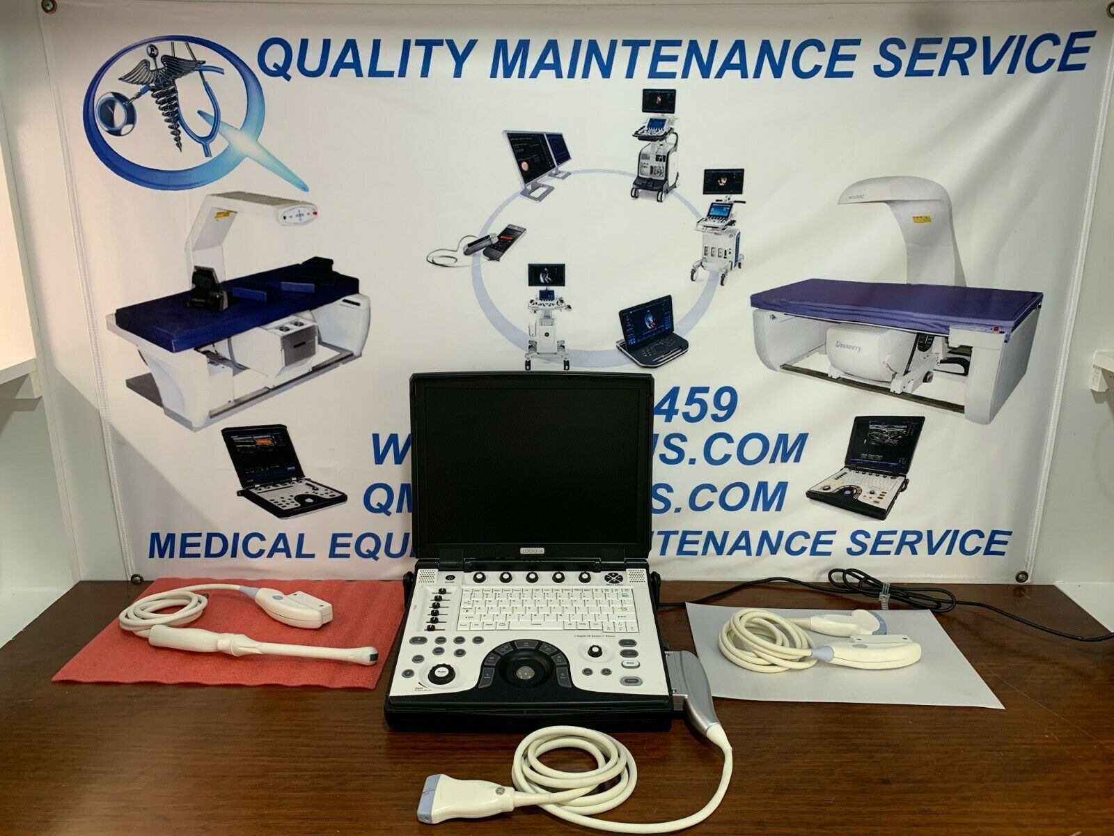 GE LOGIQ E BT12 ULTRASOUND WITH 3 TRANSDUCERS INCLUDED DIAGNOSTIC ULTRASOUND MACHINES FOR SALE