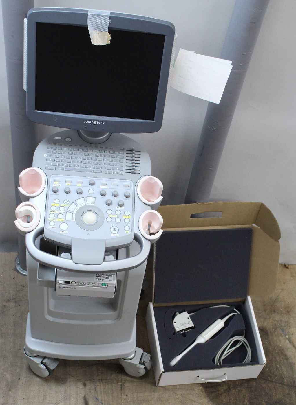 SIEMENS SONOVISTA FX OB / GYN Ultrasound System w/ Transvaginal probe DIAGNOSTIC ULTRASOUND MACHINES FOR SALE