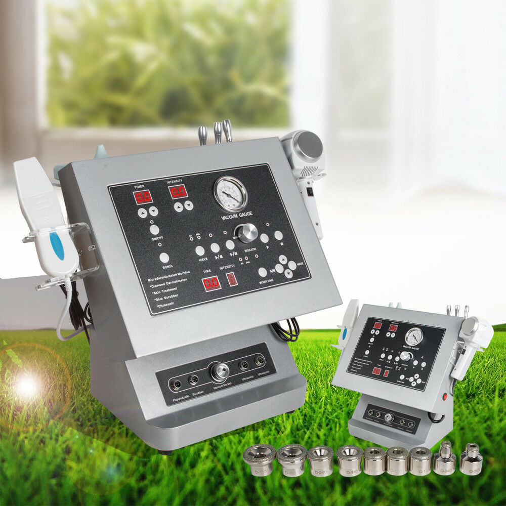 Professional 4-1 Diamond Microdermabrasion Ultrasound Machine 【USA】SHIP DIAGNOSTIC ULTRASOUND MACHINES FOR SALE