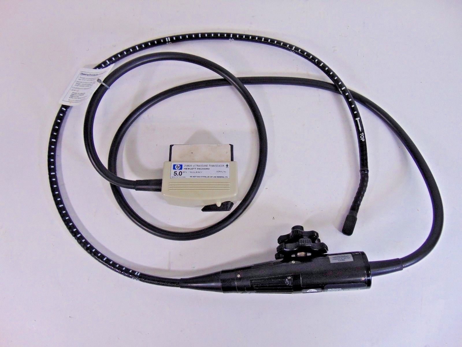 probe wrapped around black cord