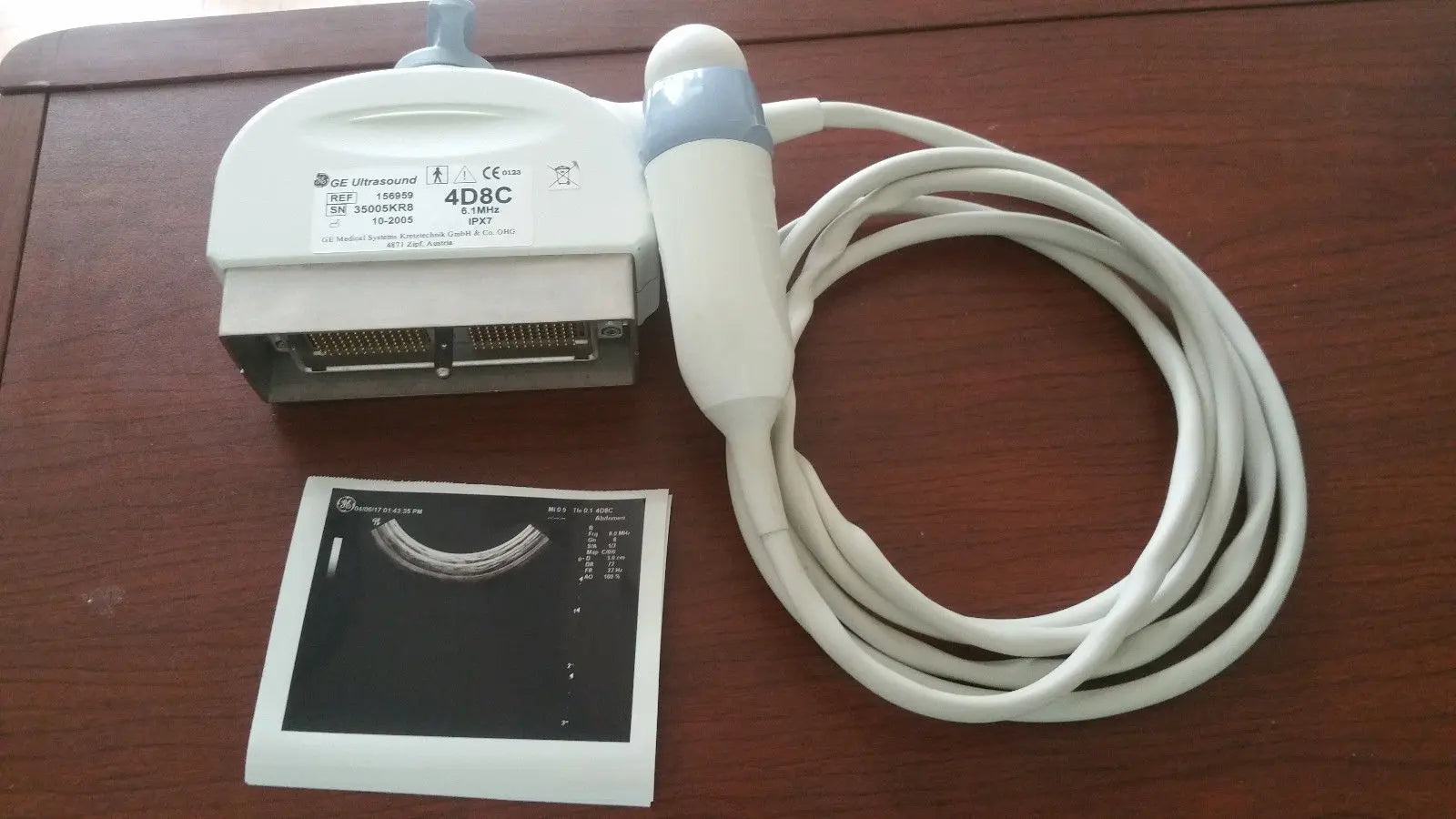 GE 4D8C Convex 4D Ultrasound Transducer Probe DIAGNOSTIC ULTRASOUND MACHINES FOR SALE