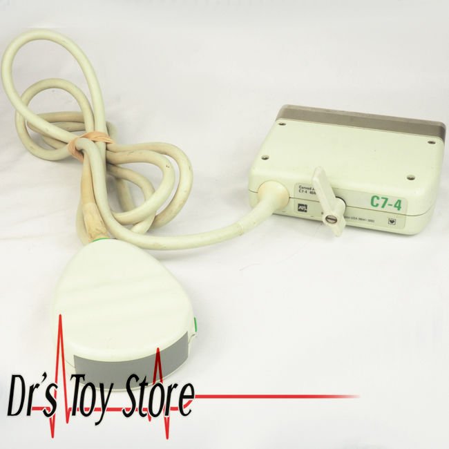 ATL C7-4 Curved Linear Transducer 4.0-7.0 Ultrasound Probe DIAGNOSTIC ULTRASOUND MACHINES FOR SALE