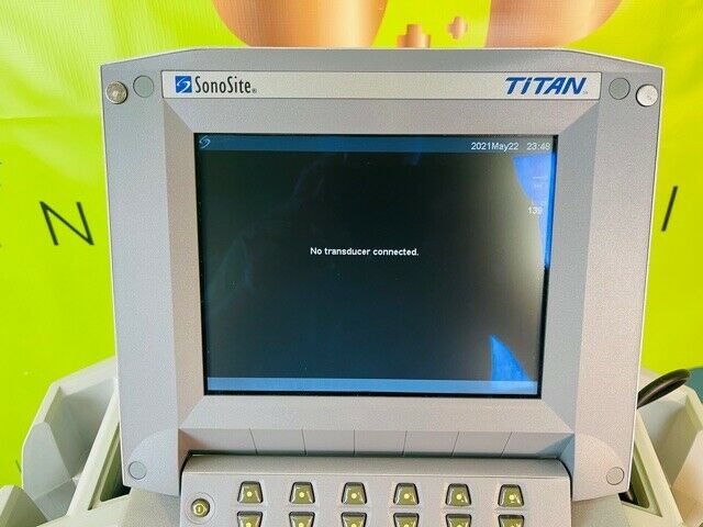 SONOSITE TITAN PORTABLE ULTRASOUND (w242) DIAGNOSTIC ULTRASOUND MACHINES FOR SALE