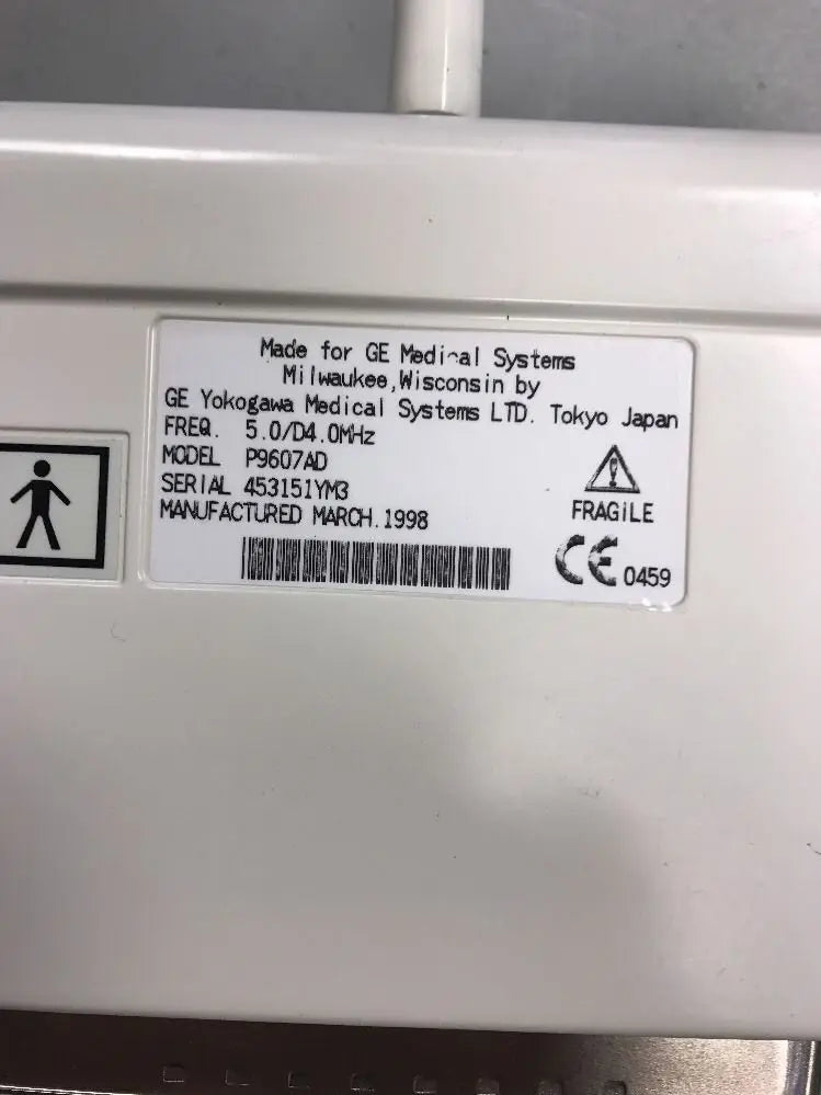 GE Ultrasound Probe Model C551/P9607AD DIAGNOSTIC ULTRASOUND MACHINES FOR SALE