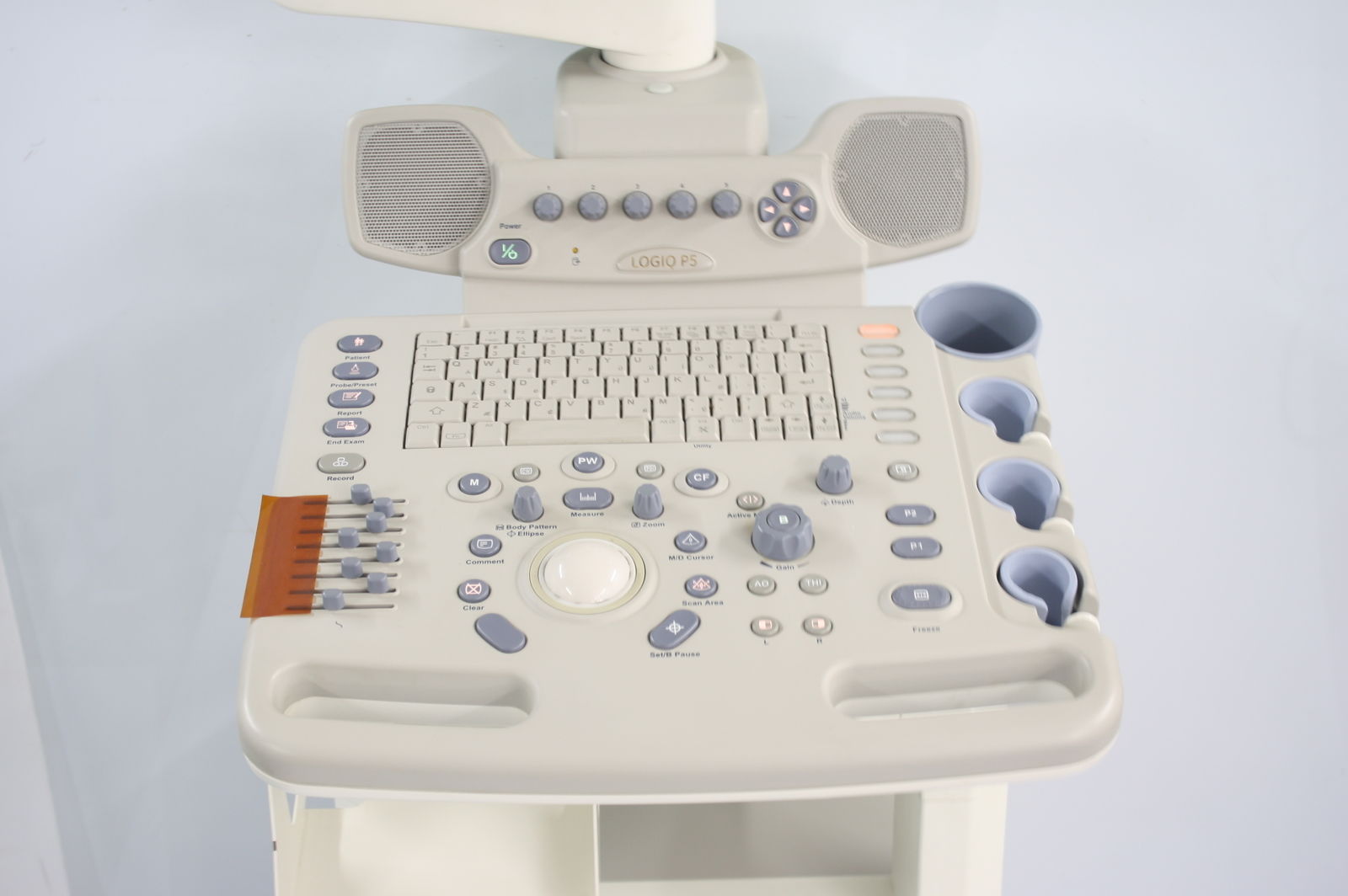 GE General Electric VIVID LOGIQ P5 Ultrasound Machine- PARTIALLY TESTED DIAGNOSTIC ULTRASOUND MACHINES FOR SALE