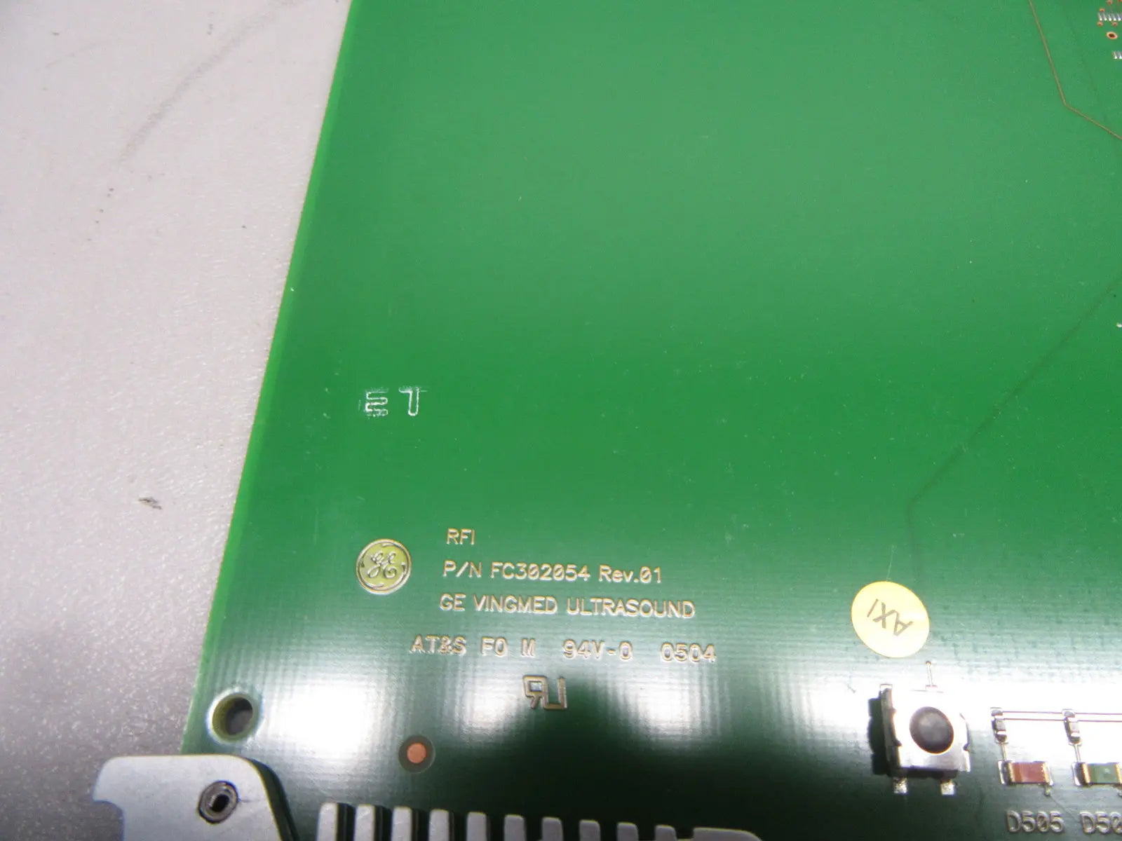 GE Vivid 3 FC302054 Rev.01 Ultrasound Circuit Board DIAGNOSTIC ULTRASOUND MACHINES FOR SALE