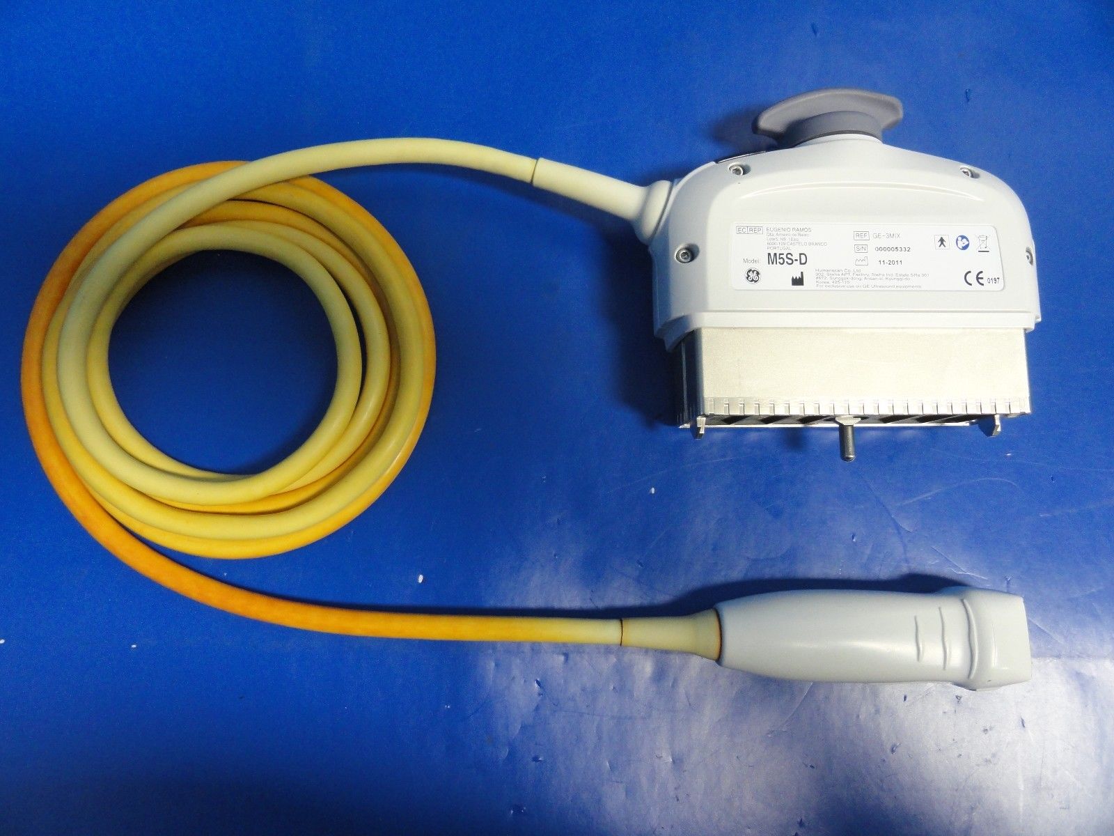 2011 GE M5S-D (GE-3MIX) Active Matrix Single Crystal Phased Array Probe /10188 DIAGNOSTIC ULTRASOUND MACHINES FOR SALE