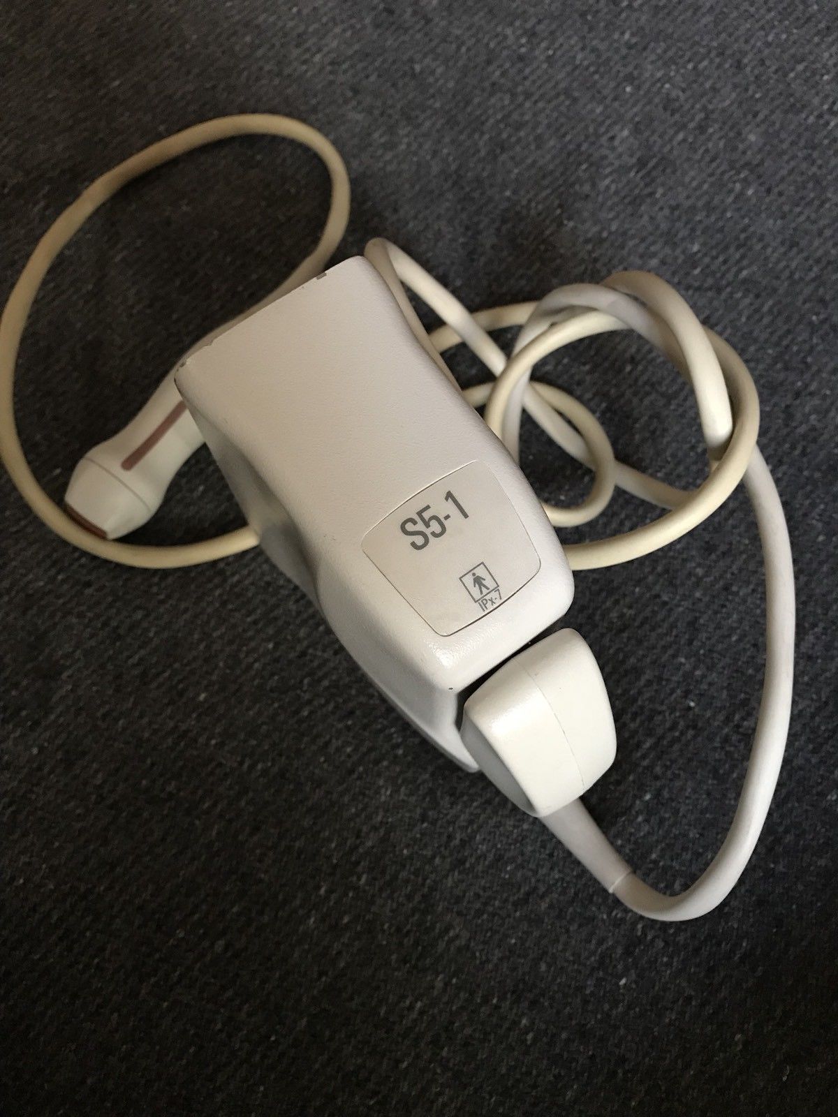 probe connector and wire white