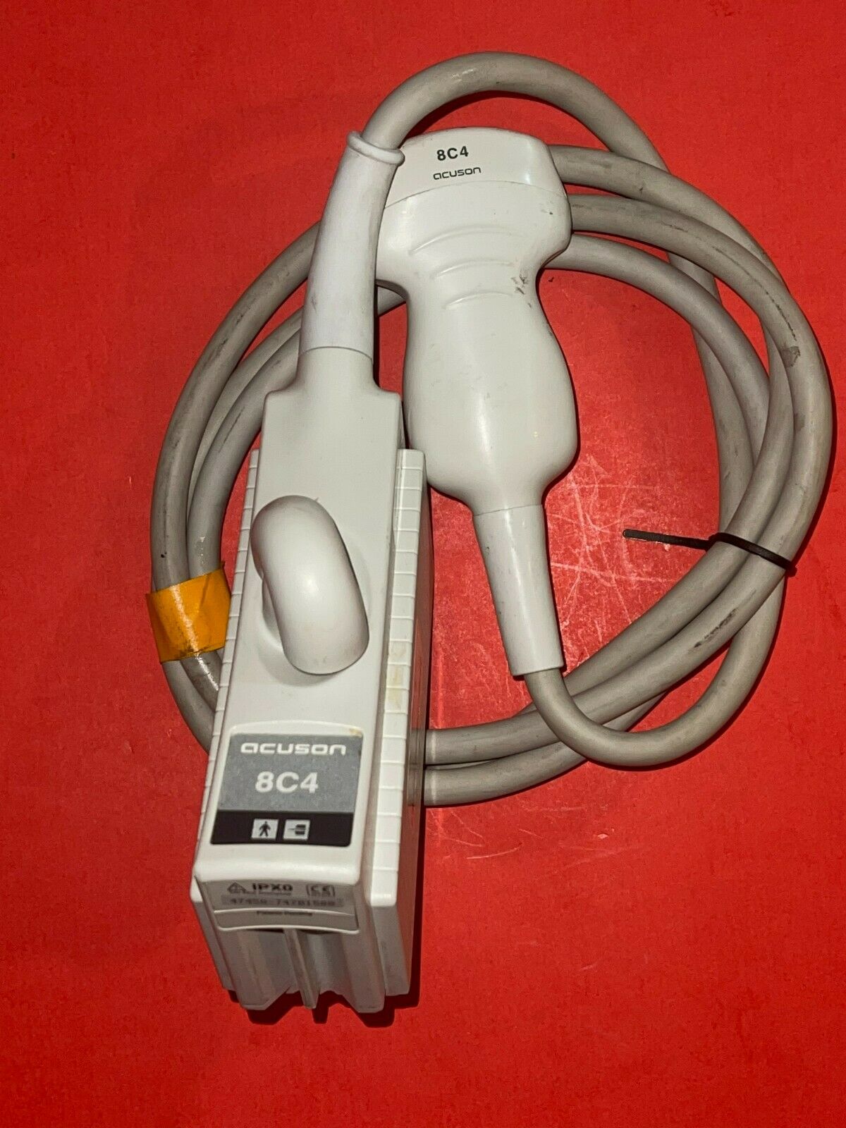Acuson Model 8C4 Convex Array Ultrasound Transducer Probe IPX0 47450-74701580 DIAGNOSTIC ULTRASOUND MACHINES FOR SALE