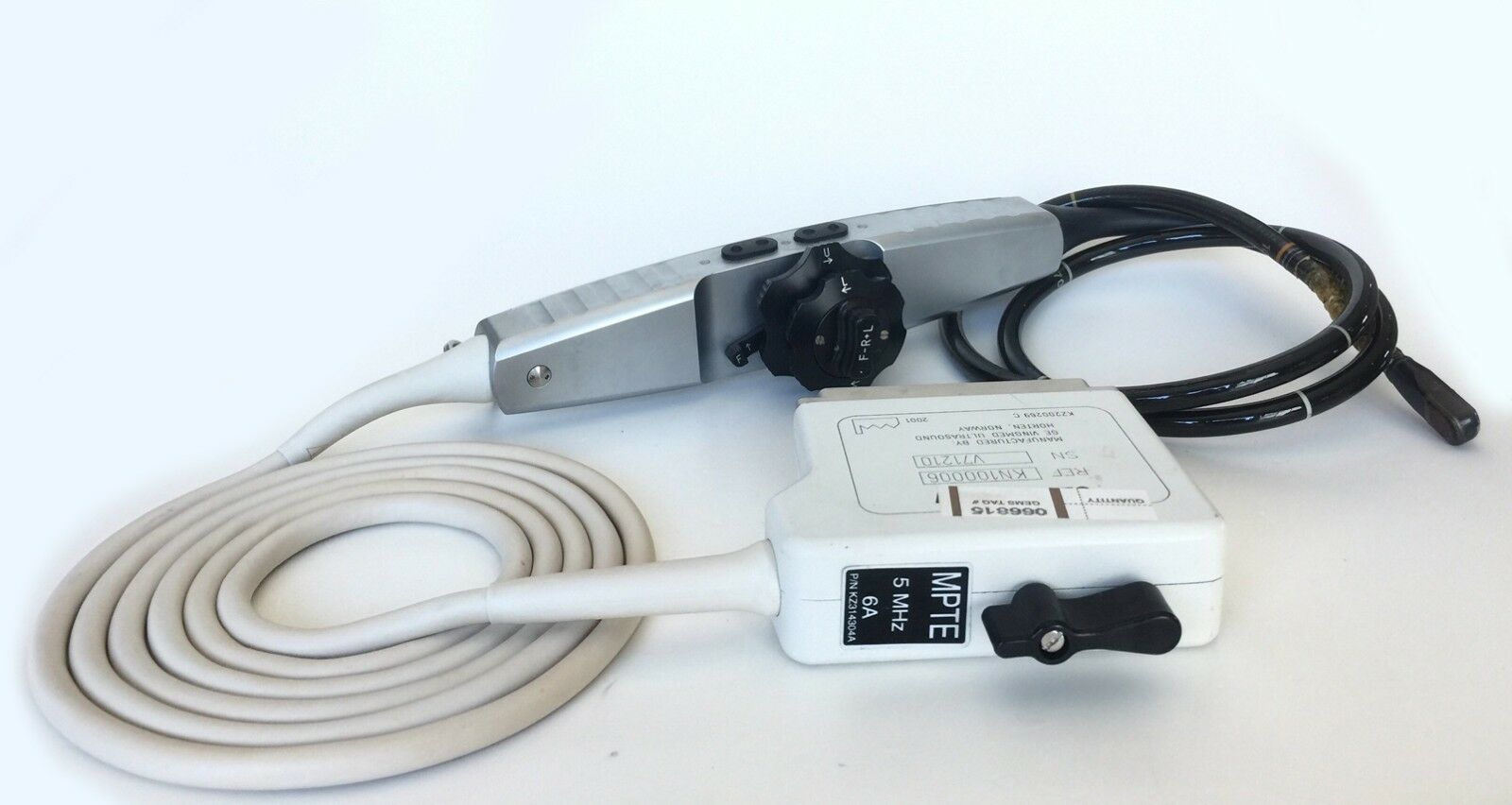 GE MPTE 5MHz 6A Transesophageal Sector Ultrasound Transducer NOT TESTED DIAGNOSTIC ULTRASOUND MACHINES FOR SALE