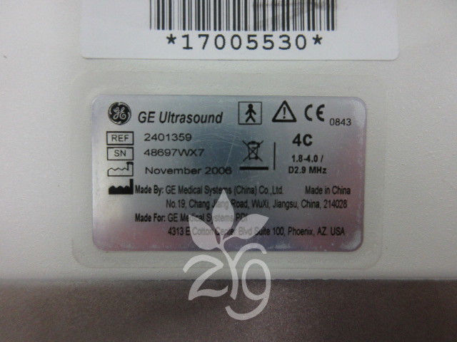 GE 4C Ultrasound Probe DIAGNOSTIC ULTRASOUND MACHINES FOR SALE