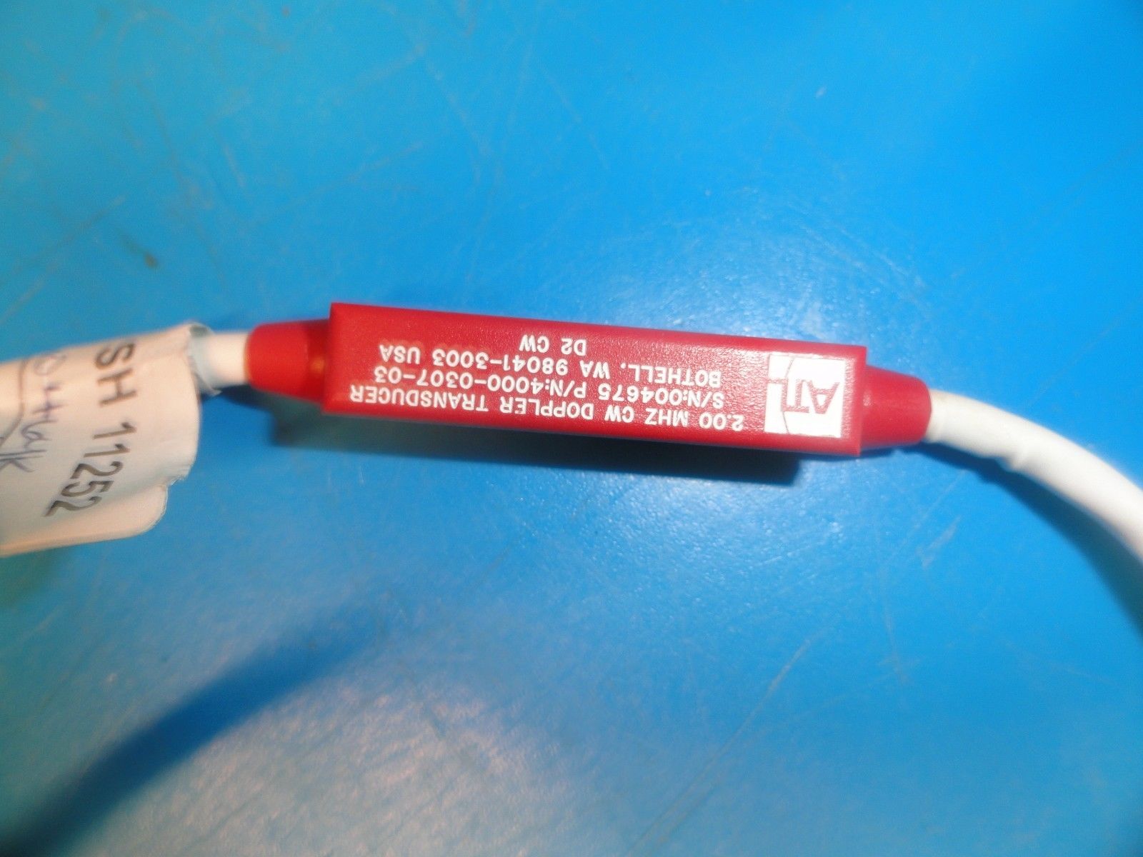 ATL D2CW 2.0MHz CW Doppler Probe for ATL HDI 1500/3000/3500/4000/5000 (5473) DIAGNOSTIC ULTRASOUND MACHINES FOR SALE