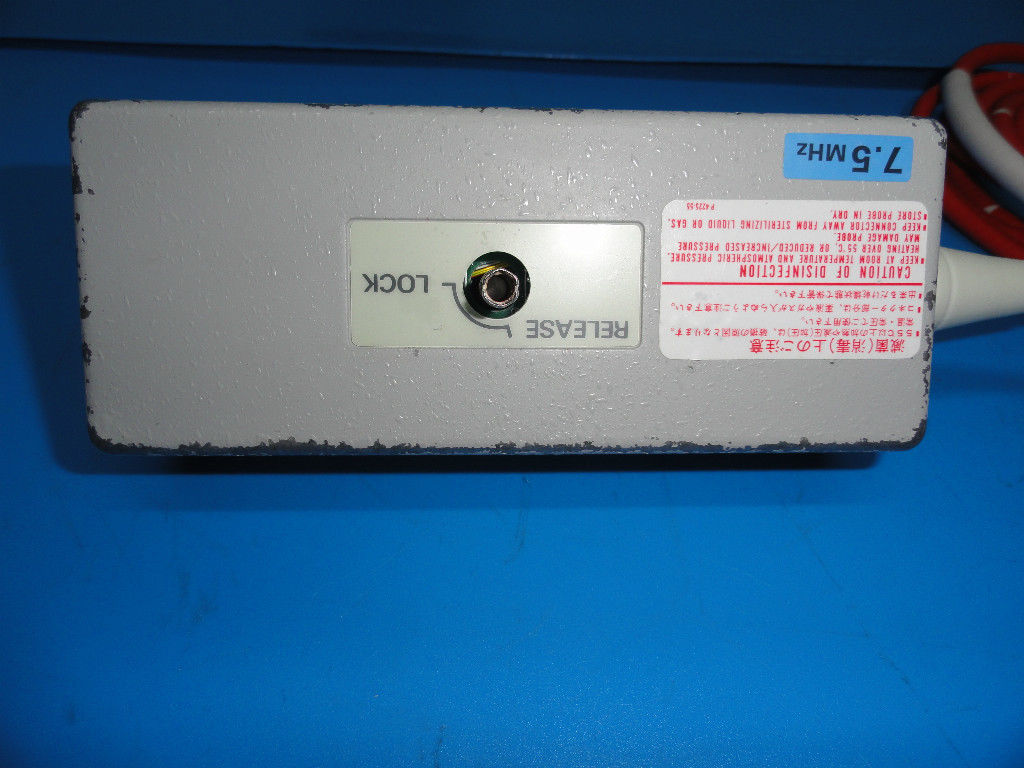 Aloka UST-957-7.5 7.5 MHz Ultrasound Probe Transducer (3346) DIAGNOSTIC ULTRASOUND MACHINES FOR SALE