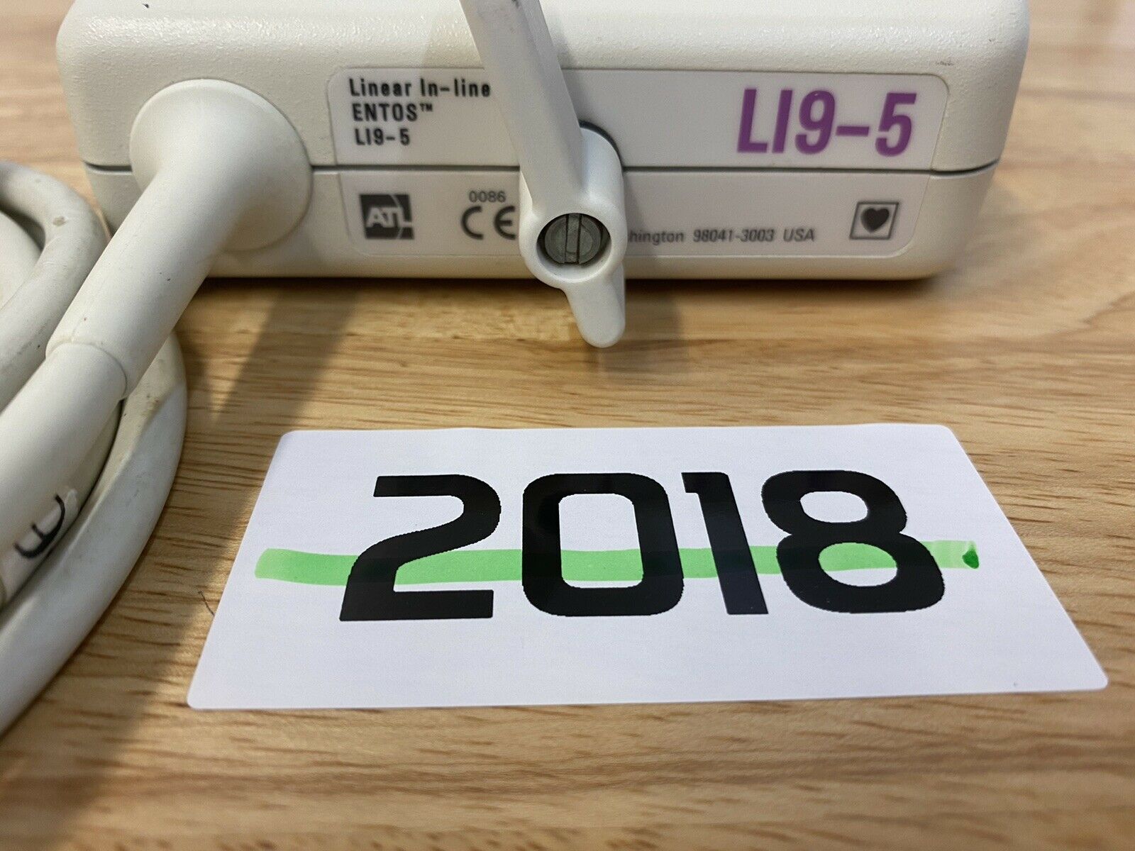 Philips L19-5 ENTOS Linear Array Ultrasound (M2018) DIAGNOSTIC ULTRASOUND MACHINES FOR SALE