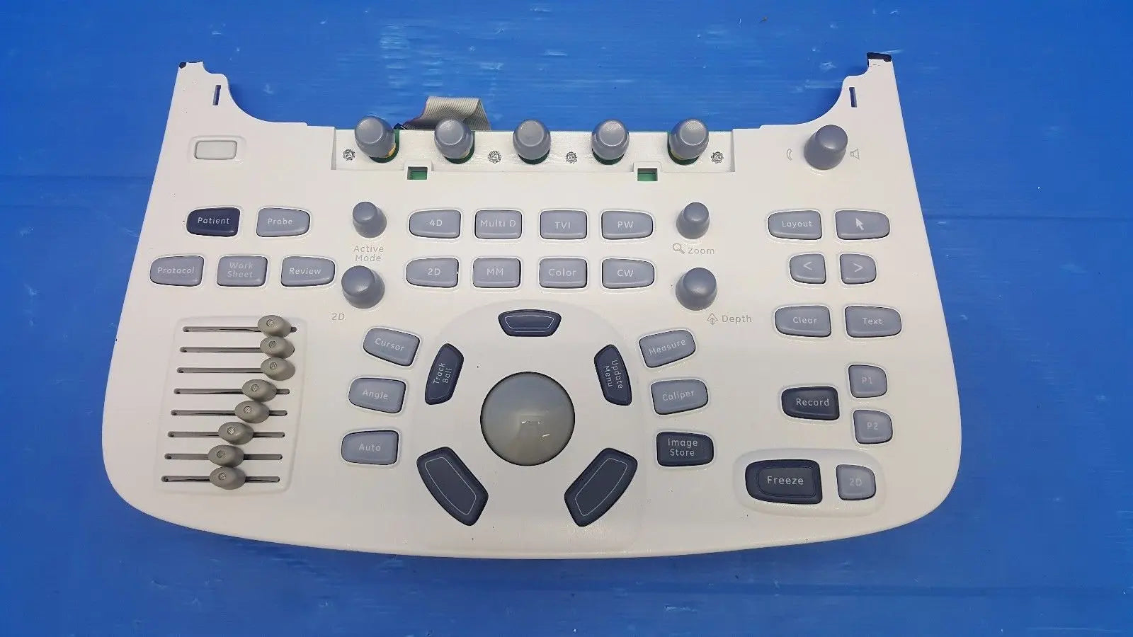 GE/Esterline p/n 9375-00271-004/1 ( GA225030/01P2 ) Ultrasound system Keyboard DIAGNOSTIC ULTRASOUND MACHINES FOR SALE