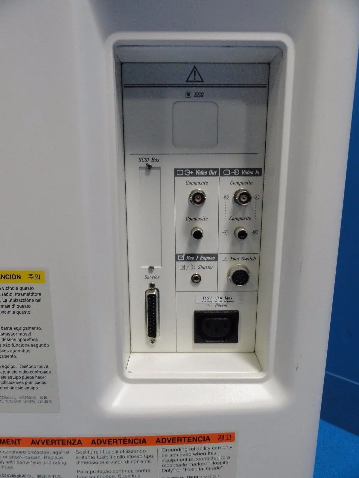 GE 2205675 Logiq Alpha 200 Diagnostic Ultrasound System W/O Transducers (11901) DIAGNOSTIC ULTRASOUND MACHINES FOR SALE