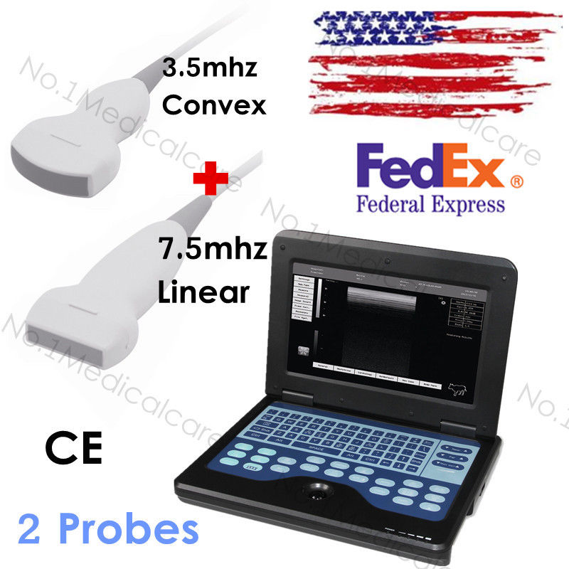 Portable laptop machine digital ultrasound scanner+probe for human,USA Warehouse DIAGNOSTIC ULTRASOUND MACHINES FOR SALE