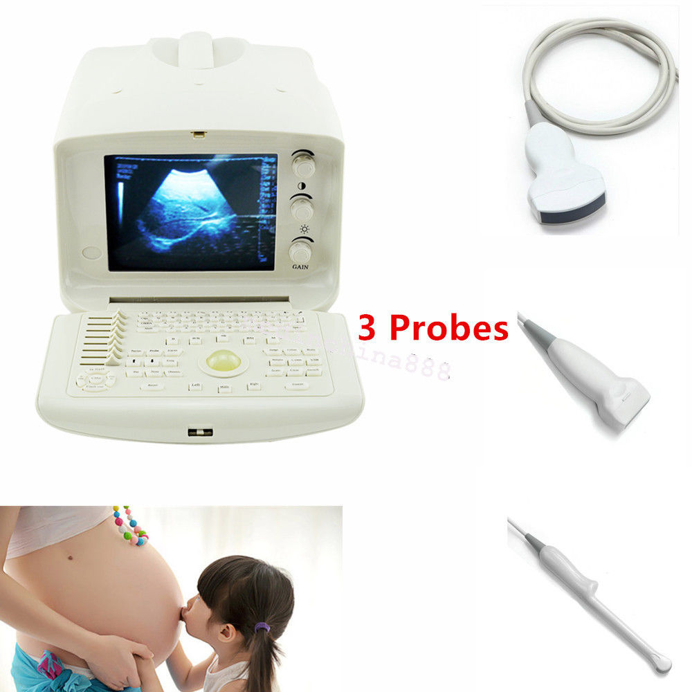 Hot 3D Portable digital Ultrasound Scanner Convex N Transvaginal N Linear Probe 190891263674 DIAGNOSTIC ULTRASOUND MACHINES FOR SALE