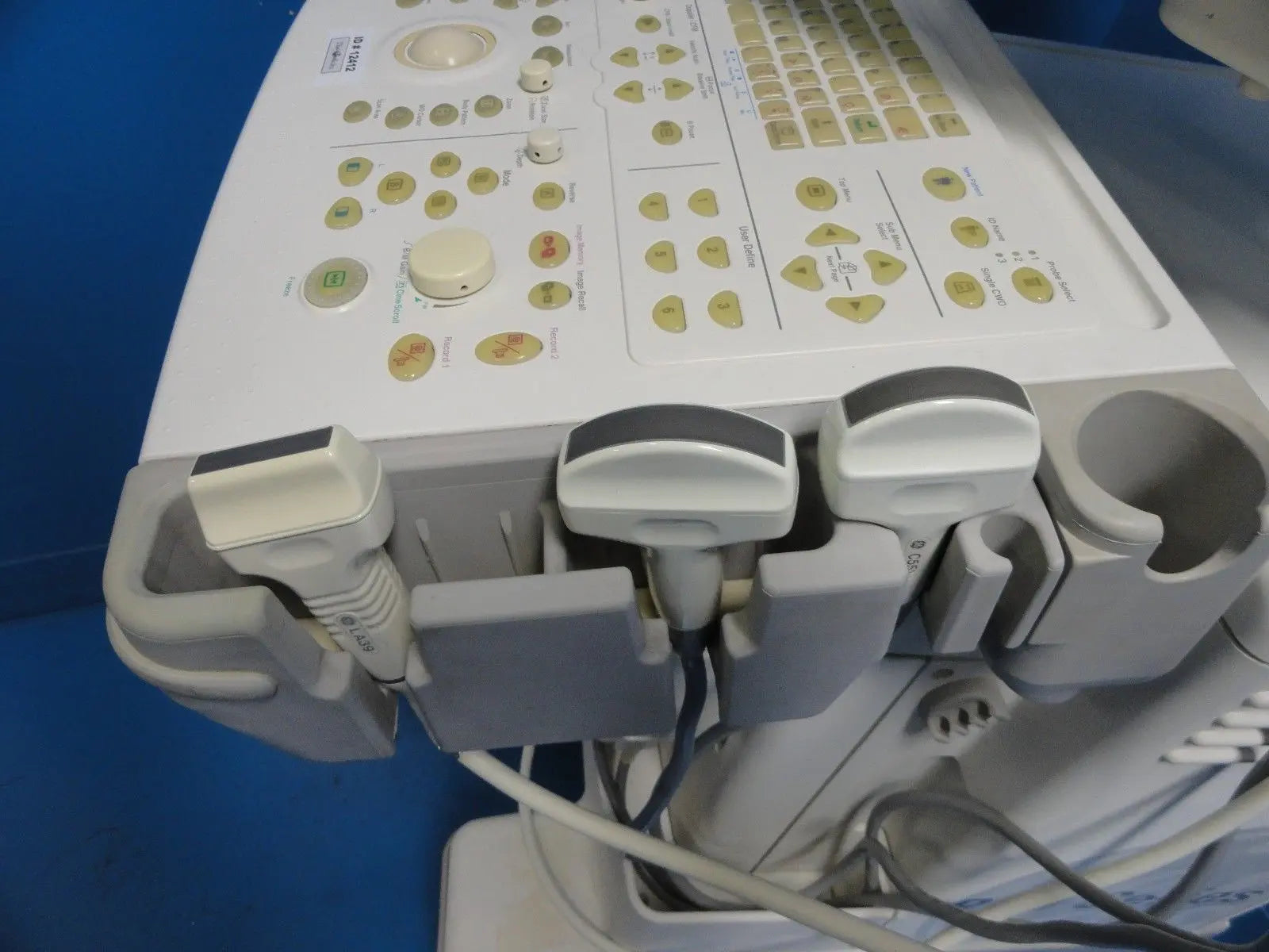 GE Logiq 400 Pro Series Ultrasound W/ C364, C551, LA39 Probes & Printer ~ 12412 DIAGNOSTIC ULTRASOUND MACHINES FOR SALE