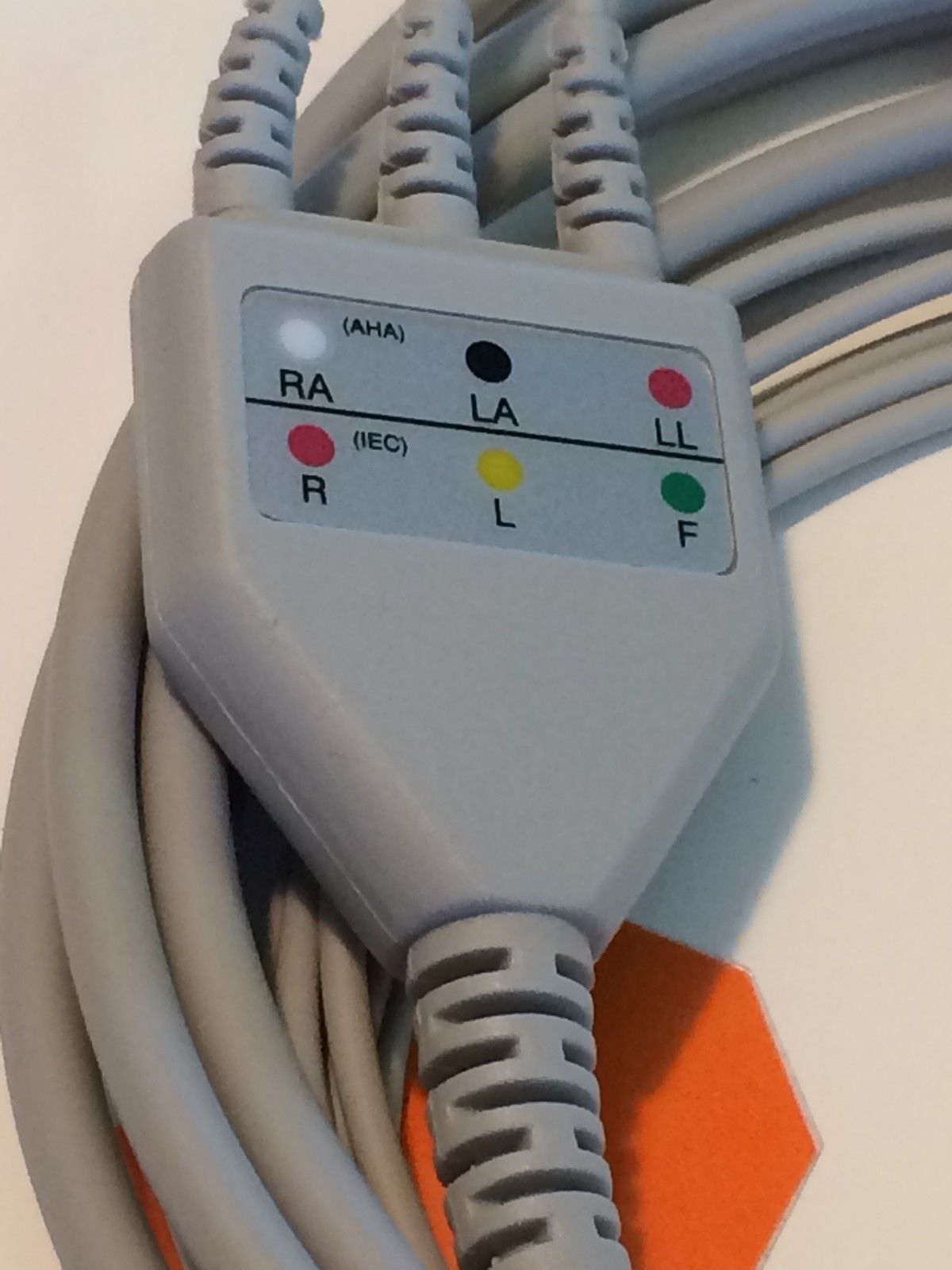 EKG ECG 6Pin 3Lead AHA Clip Cable, Zoll E R M PD Series, GE Dinamap Critikon MPS DIAGNOSTIC ULTRASOUND MACHINES FOR SALE