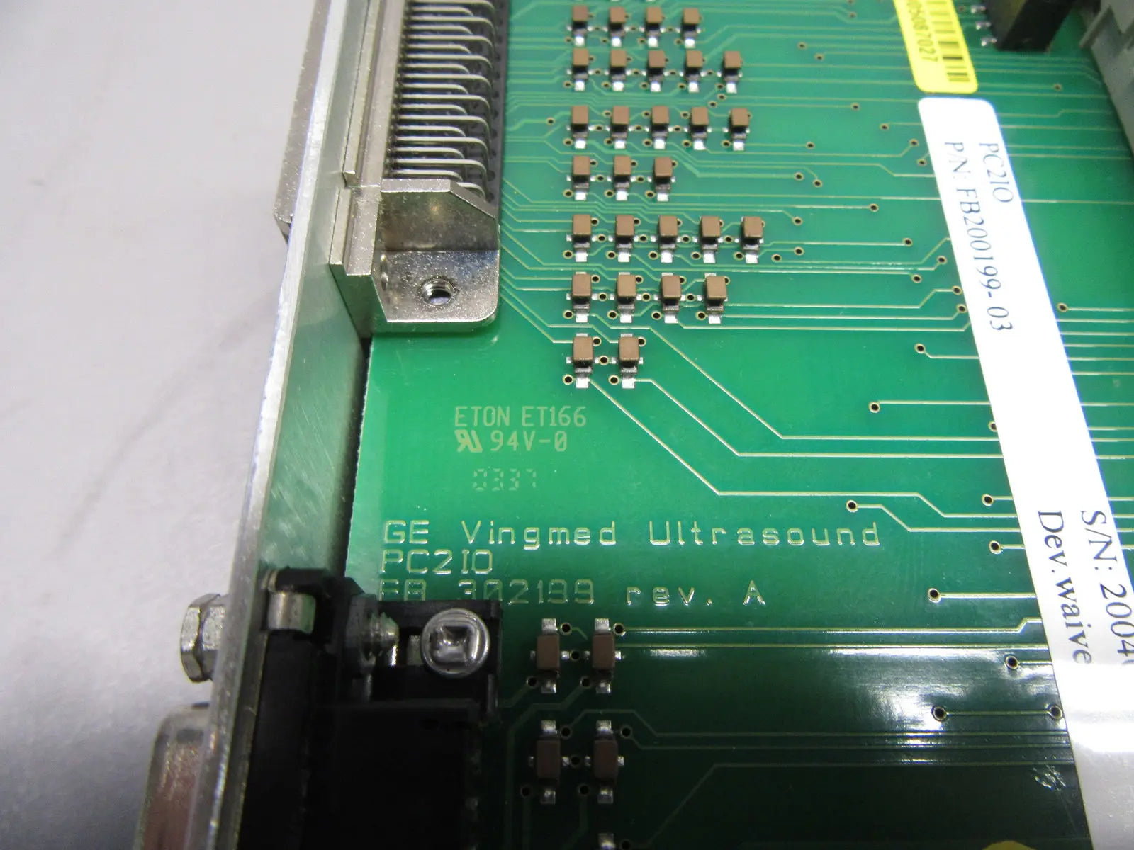 FB200199-03 PC21O Board For GE Vivid 3 Ultrasound Machine DIAGNOSTIC ULTRASOUND MACHINES FOR SALE