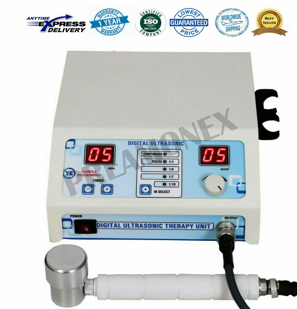 Ultrasound Therapy 1 Mhz & 3 Mhz Physical Relief Therapeutic Machine 27  Programs Model - Deltasound 103 Pro (1&3 Mhz)
