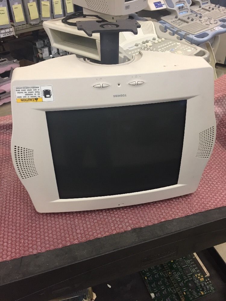 Toshiba Aplio CRT Monitor Model Bsm31-2482E/C17601B/MCM1754TS Ultrasound CRT DIAGNOSTIC ULTRASOUND MACHINES FOR SALE