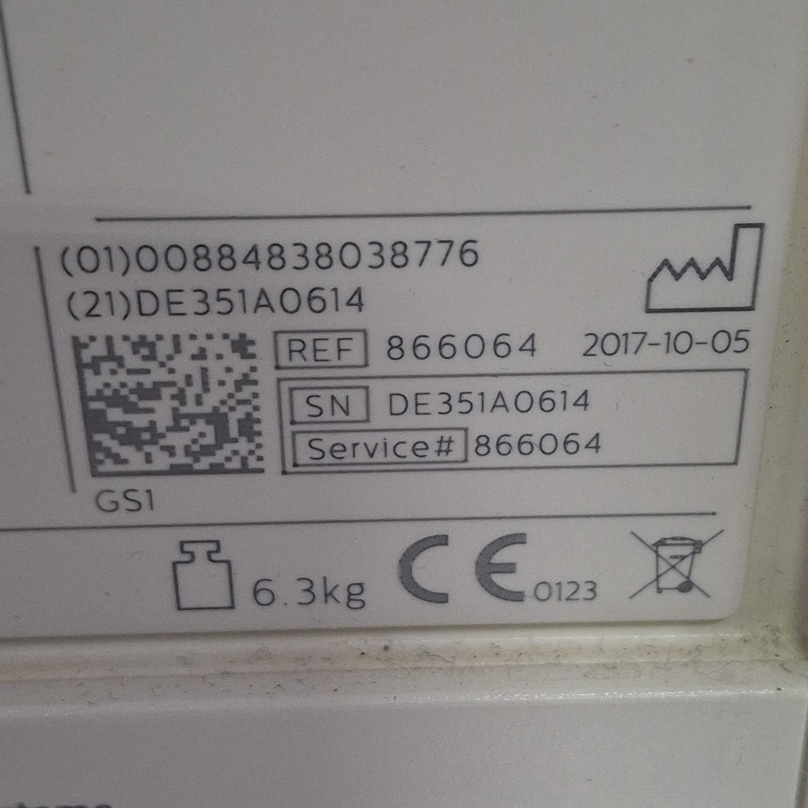 Philips MX500 Portable/Bedside Patient Monitor