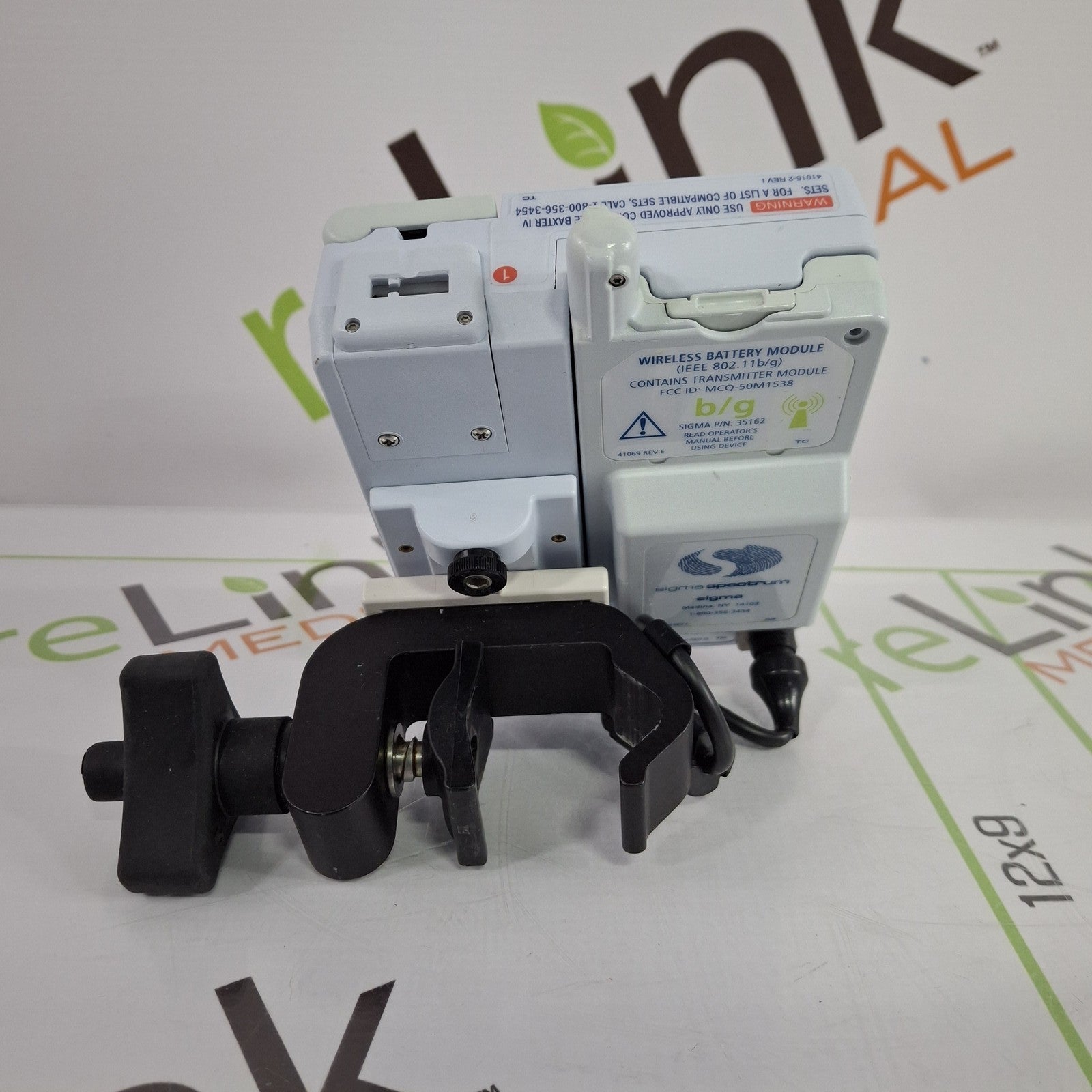 Baxter Sigma Spectrum 6.02.08 with B/G Battery Infusion Pump