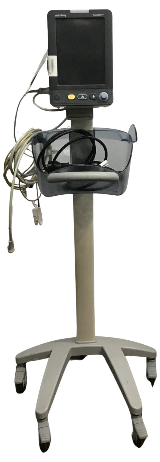 MINDRAY ACCUTORR 7 PATIENT MONITOR W/ MASIMO SPO2 & NIBP