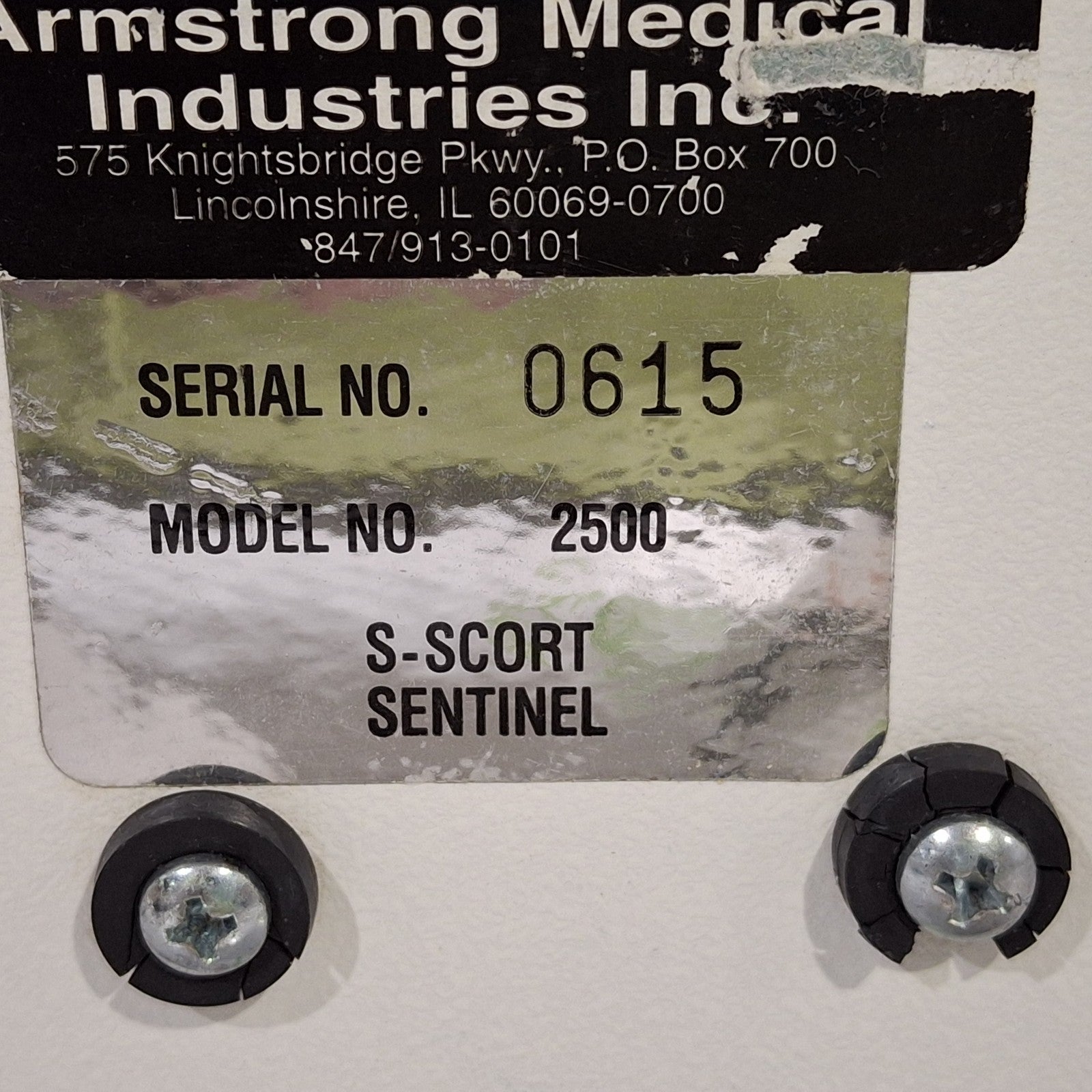 Armstrong Medical Industries, Inc. SSCOR/2500 Pump-Suction Portable