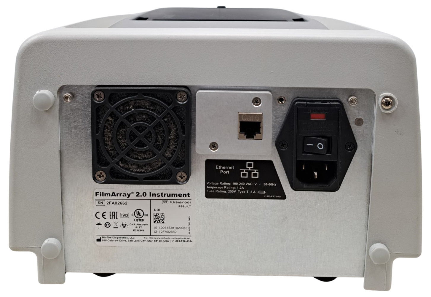 BIOFIRE FILMARRAY 2.0 MULTIPLEX PCR