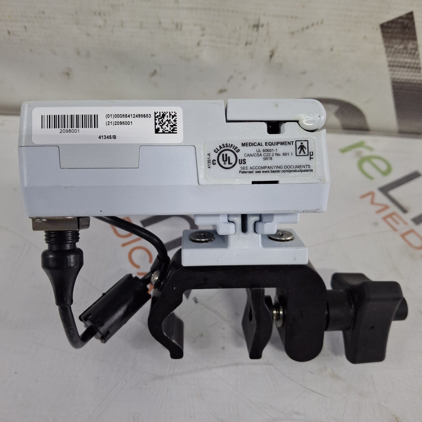 Baxter Sigma Spectrum 8.01.00 w/o Battery Infusion Pump