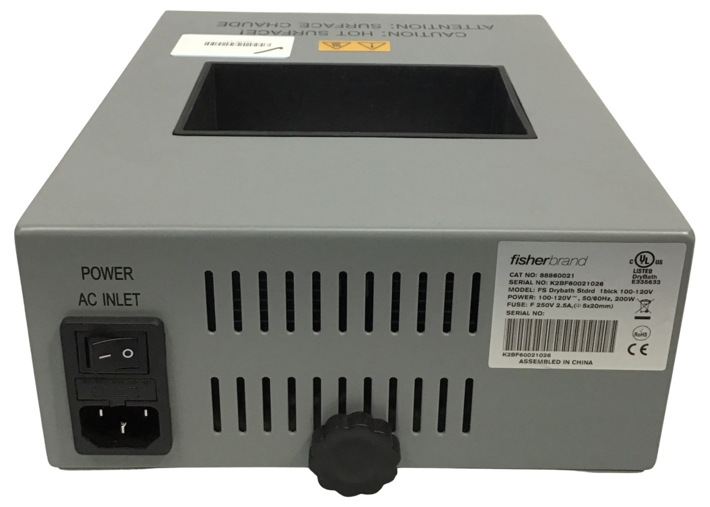 FISHERBRAND SCIENTIFIC 88860021 ISOTEMP DIGITAL DRYBATH